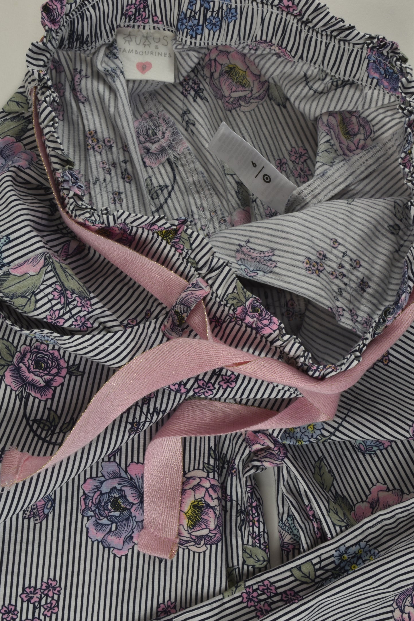 Tutus and Tambourines Size 9 Floral Pants