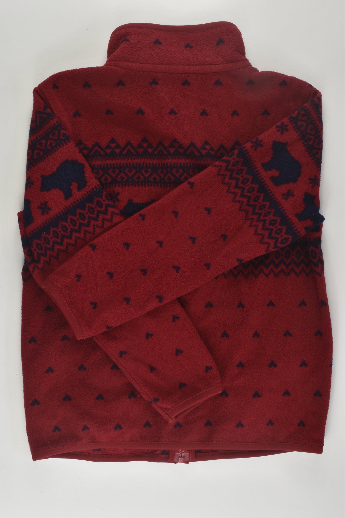 Uniqlo Size 6-7 Fleece Zip Jumper