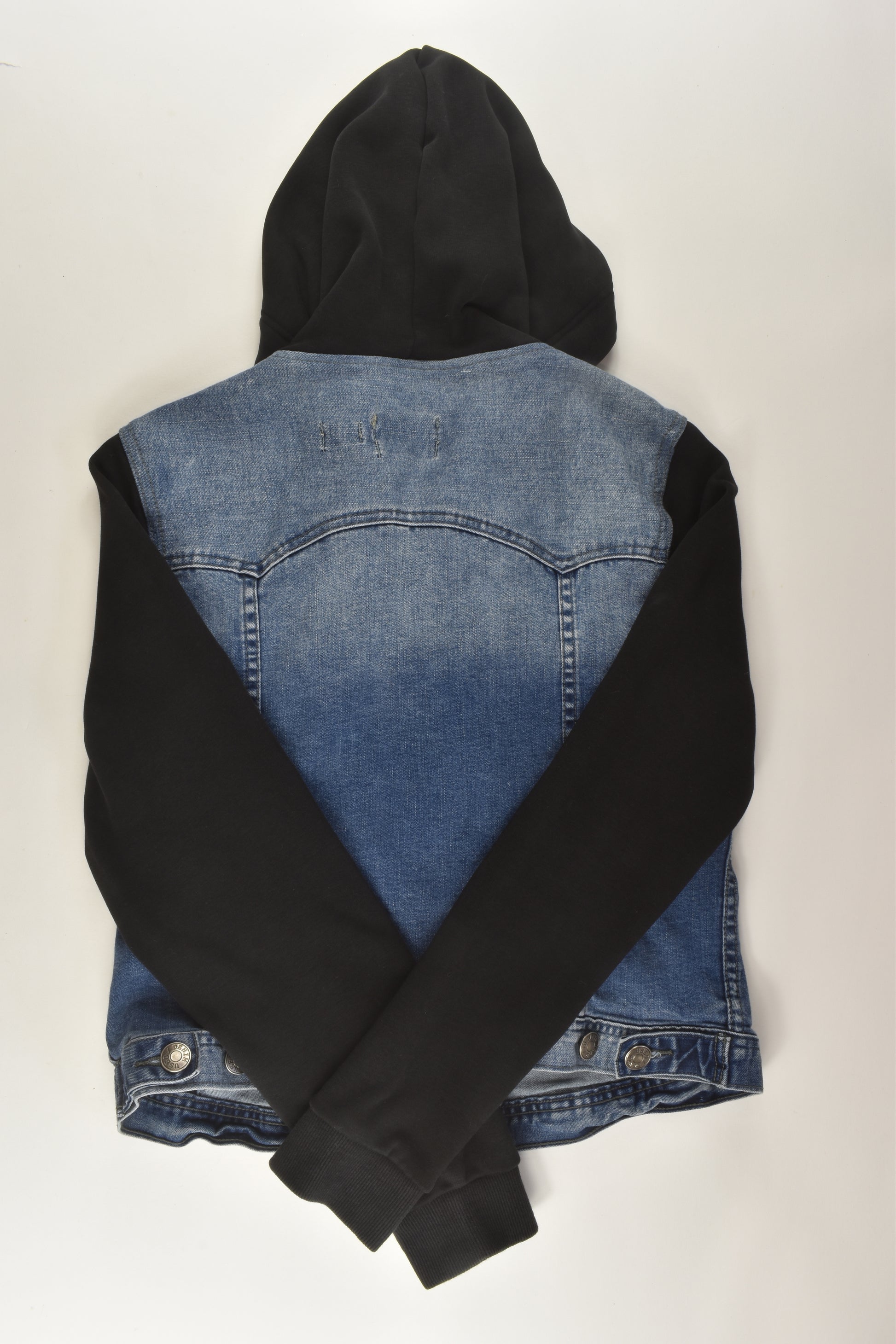 Used Size 12 Denim Jacket with Hood