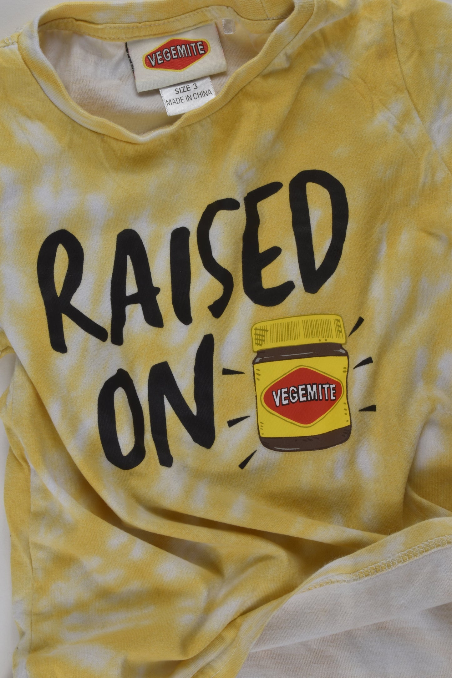 Vegemite Size 3 T-shirt