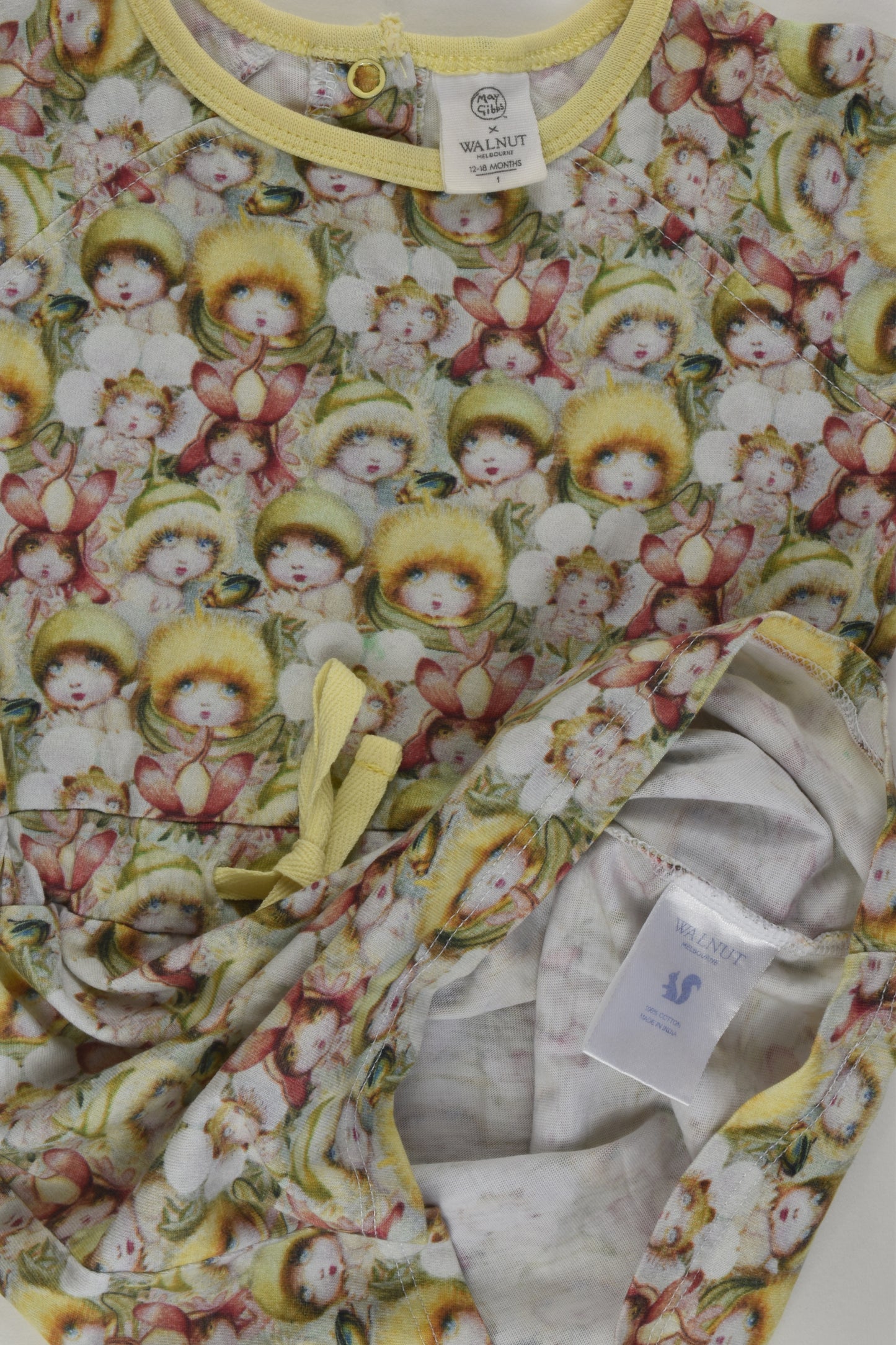 Walnut Melbourne Size 1 Gumnut Babies Dress