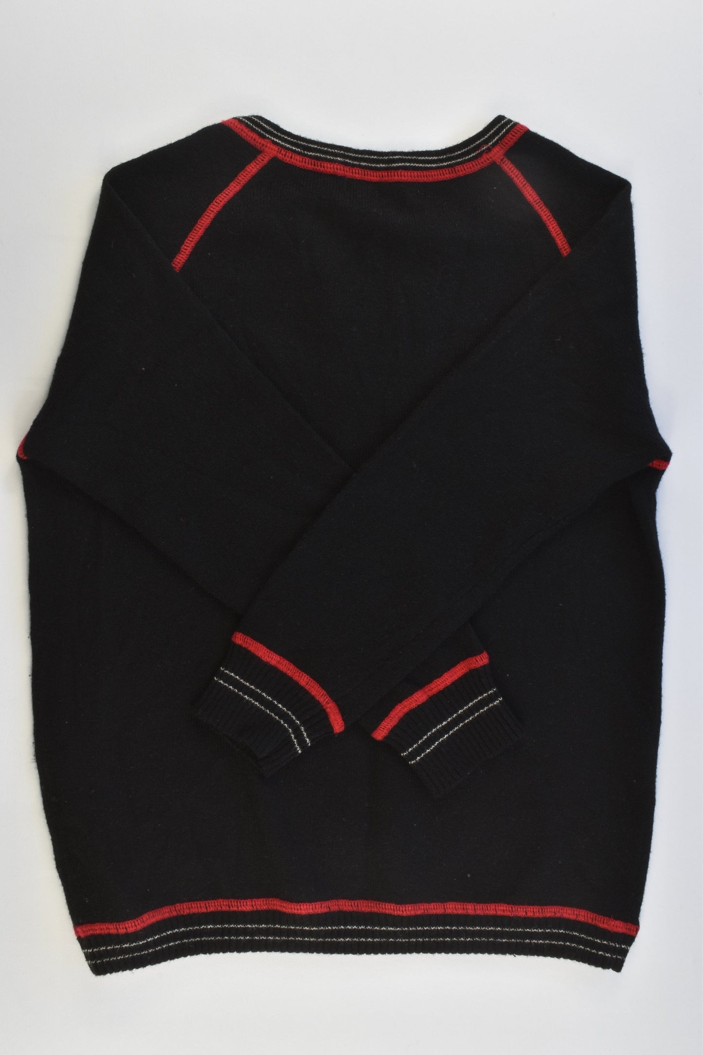 Wayne Jnr Size 8 Wool Jumper