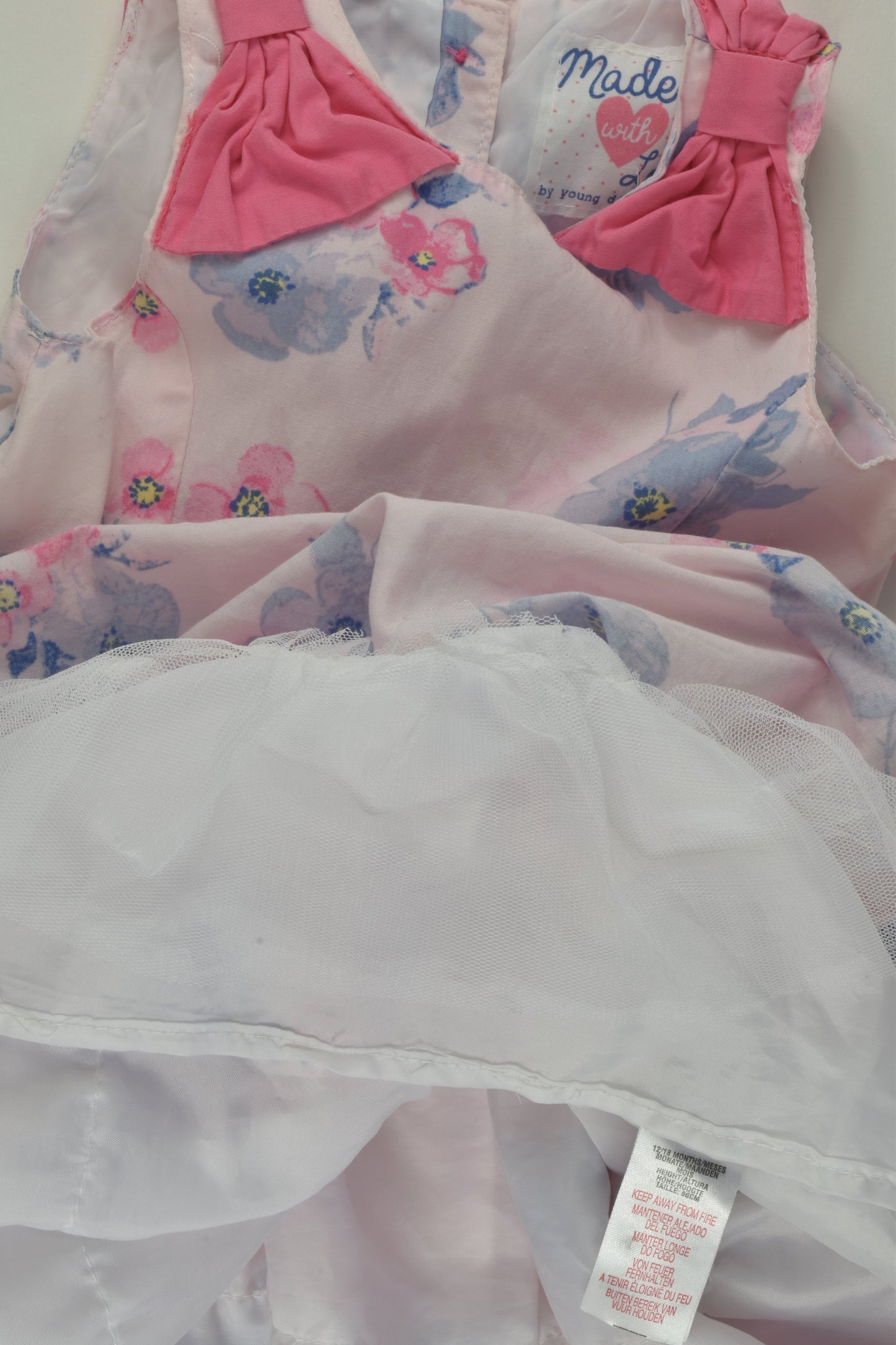 Young Dimension Size 1 Lined Dress