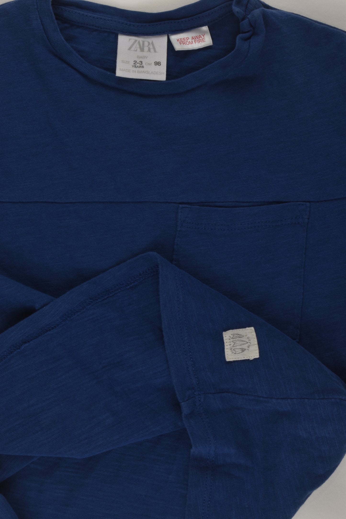 Zara Size 2-3 Pocket T-shirt