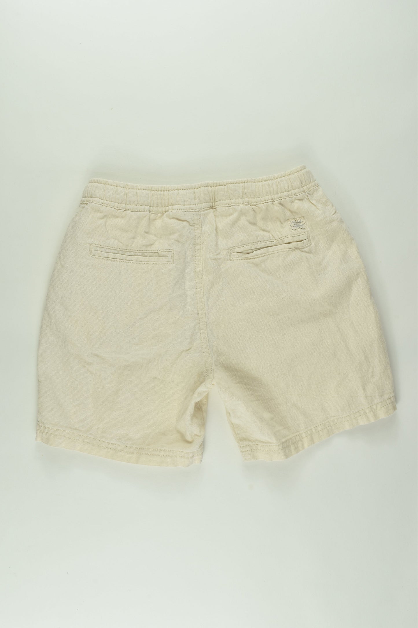 Zara Size 7 Linen Blend Shorts