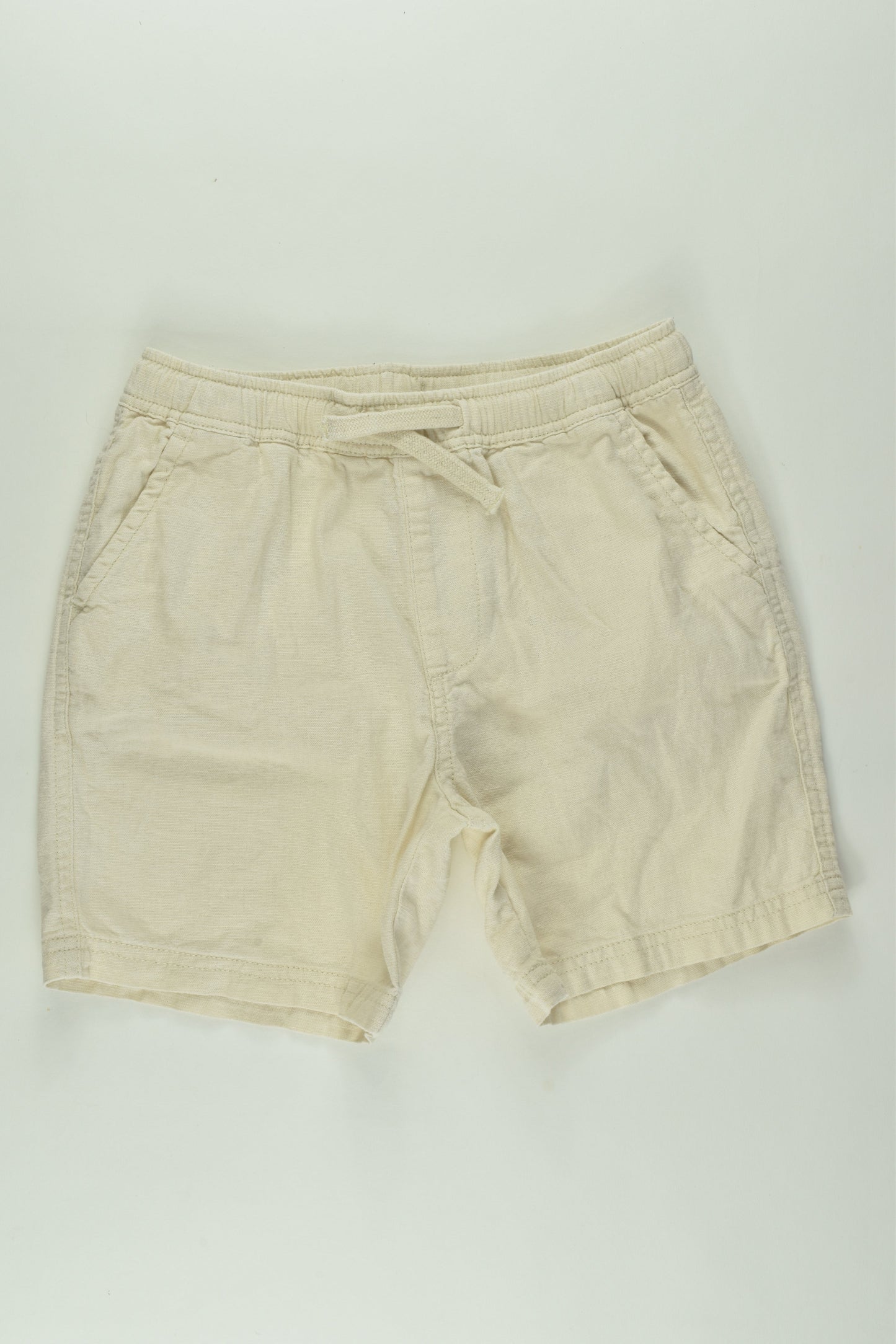 Zara Size 7 Linen Blend Shorts