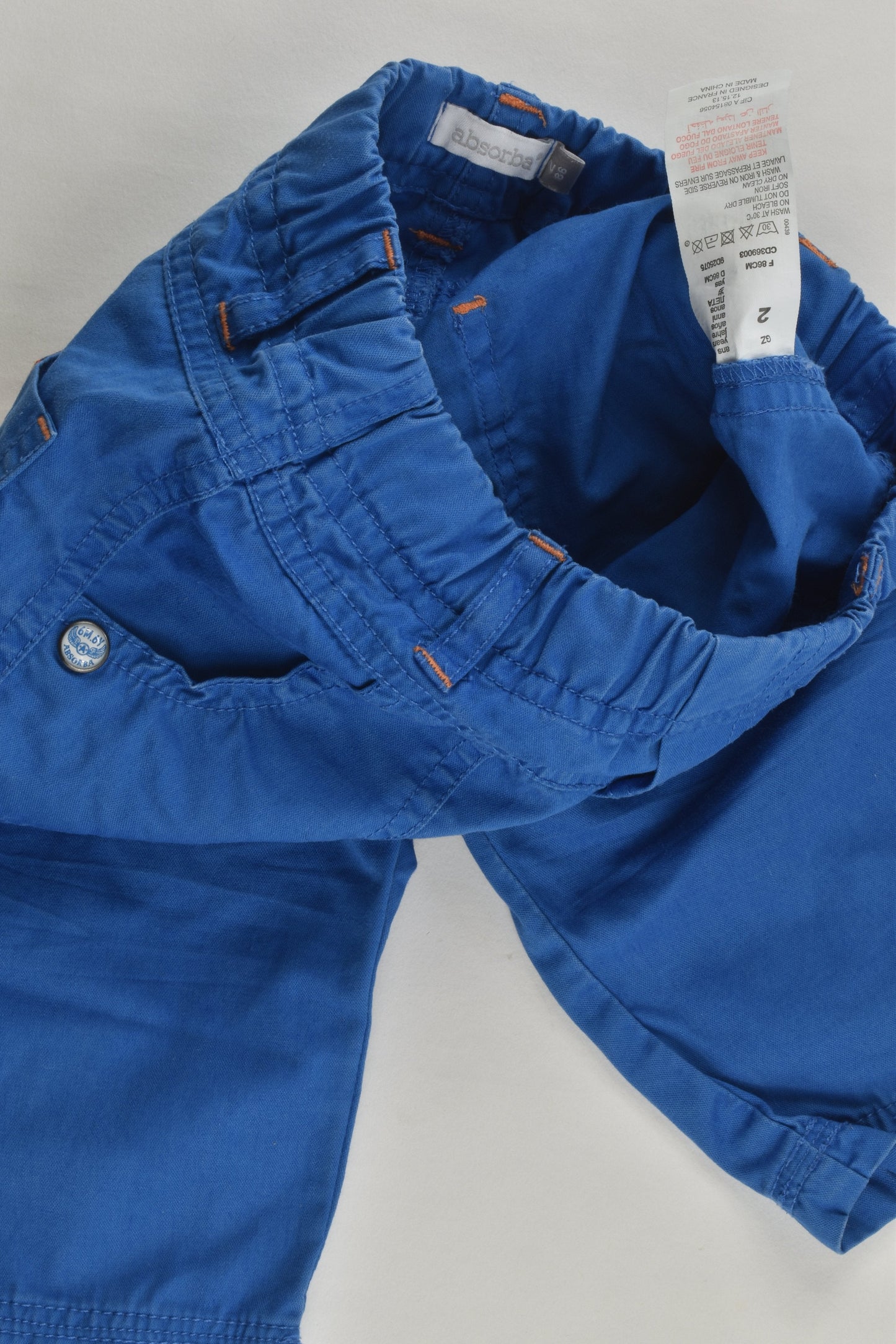 Absorba Size 1-2 (86 cm) Lightweight Shorts