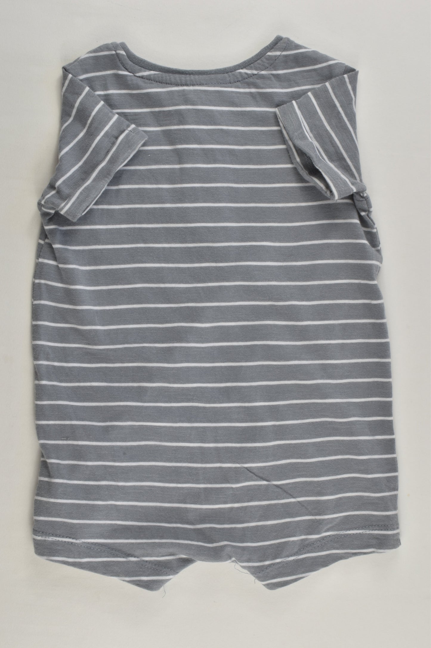 Anko Size 00 Striped Organic Short Romper
