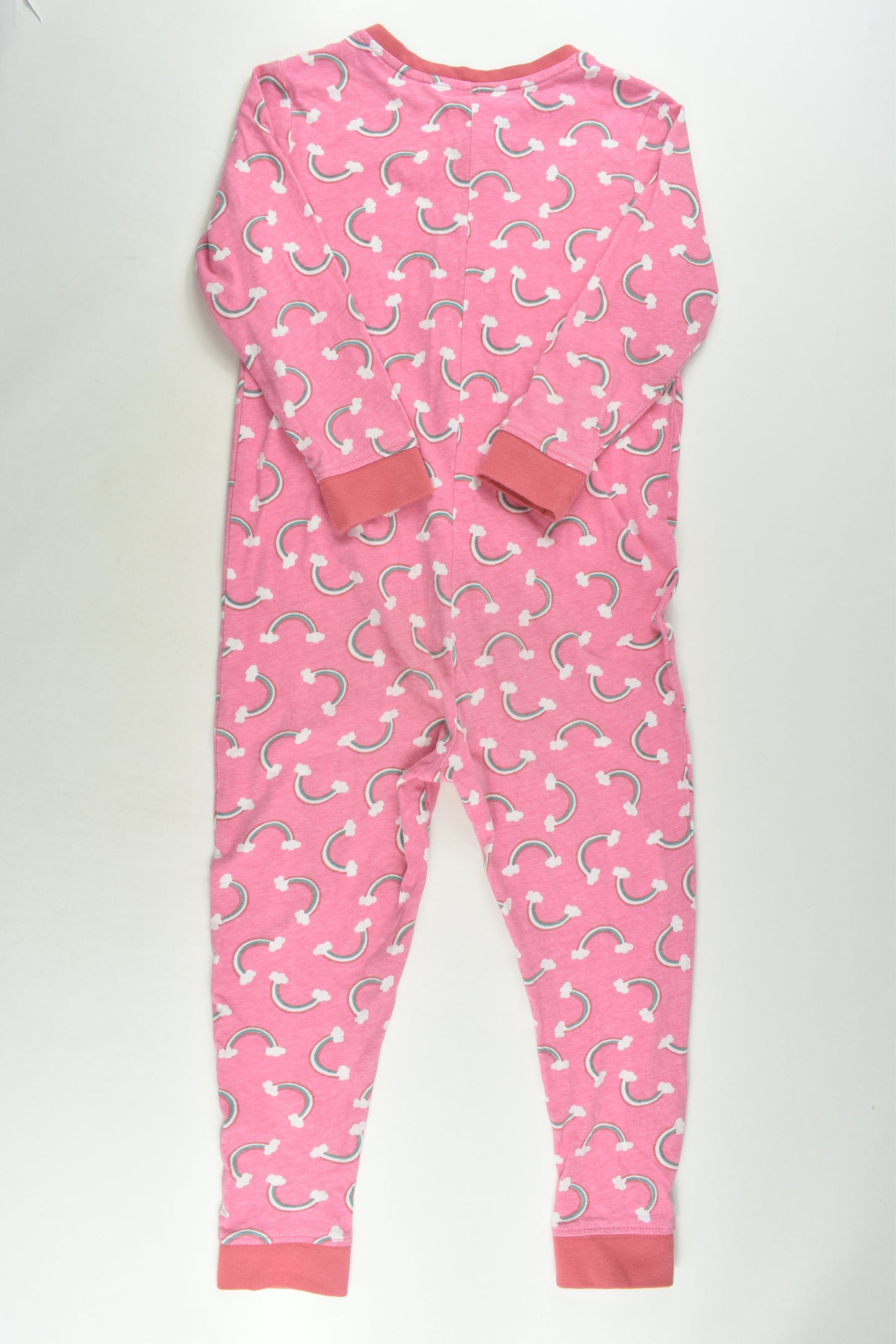 Anko Size 4 Rainbows One Piece Pyjamas