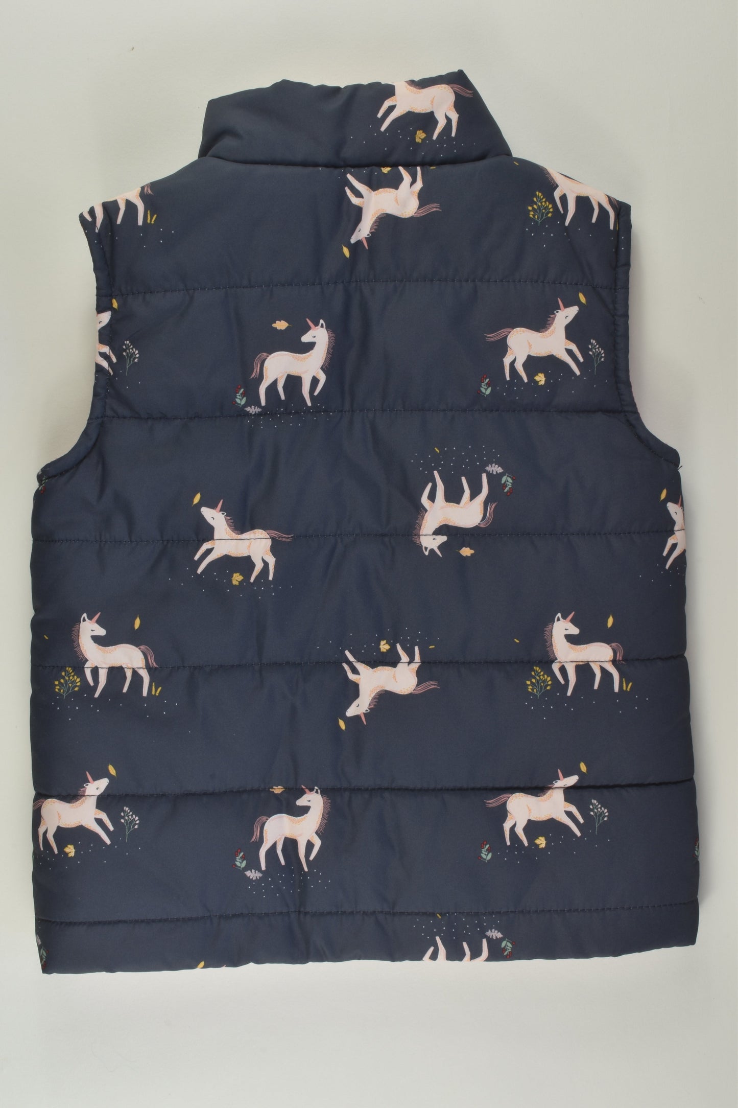 Anko Size 4 Unicorn Puffer Vest