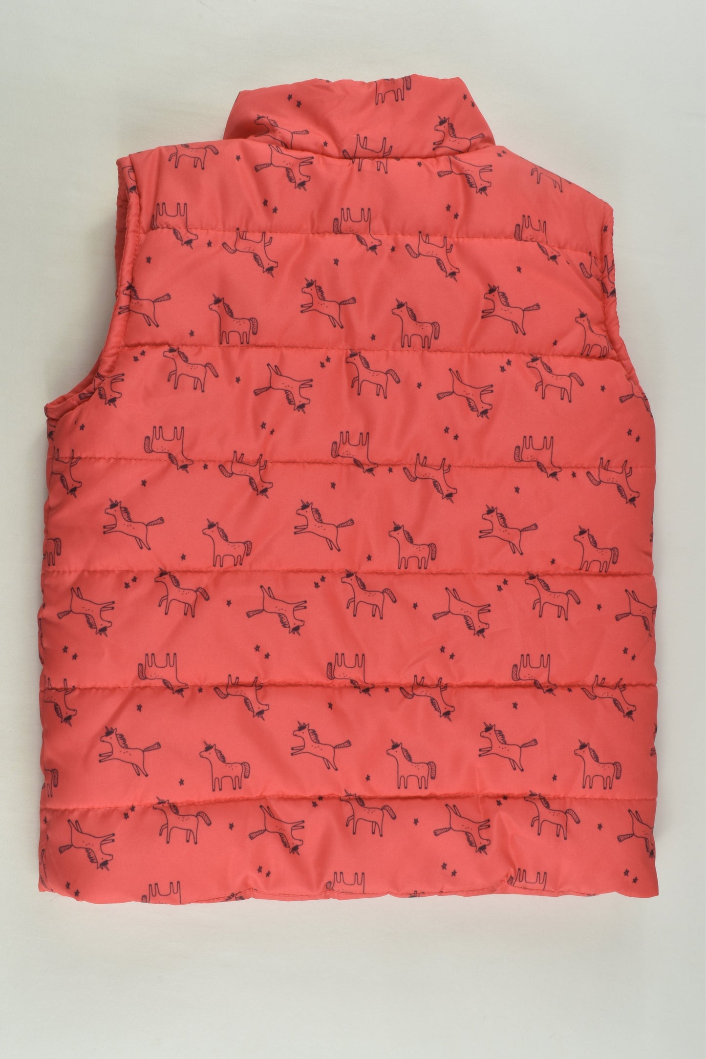 Anko Size 4 Unicorn Puffer Vest