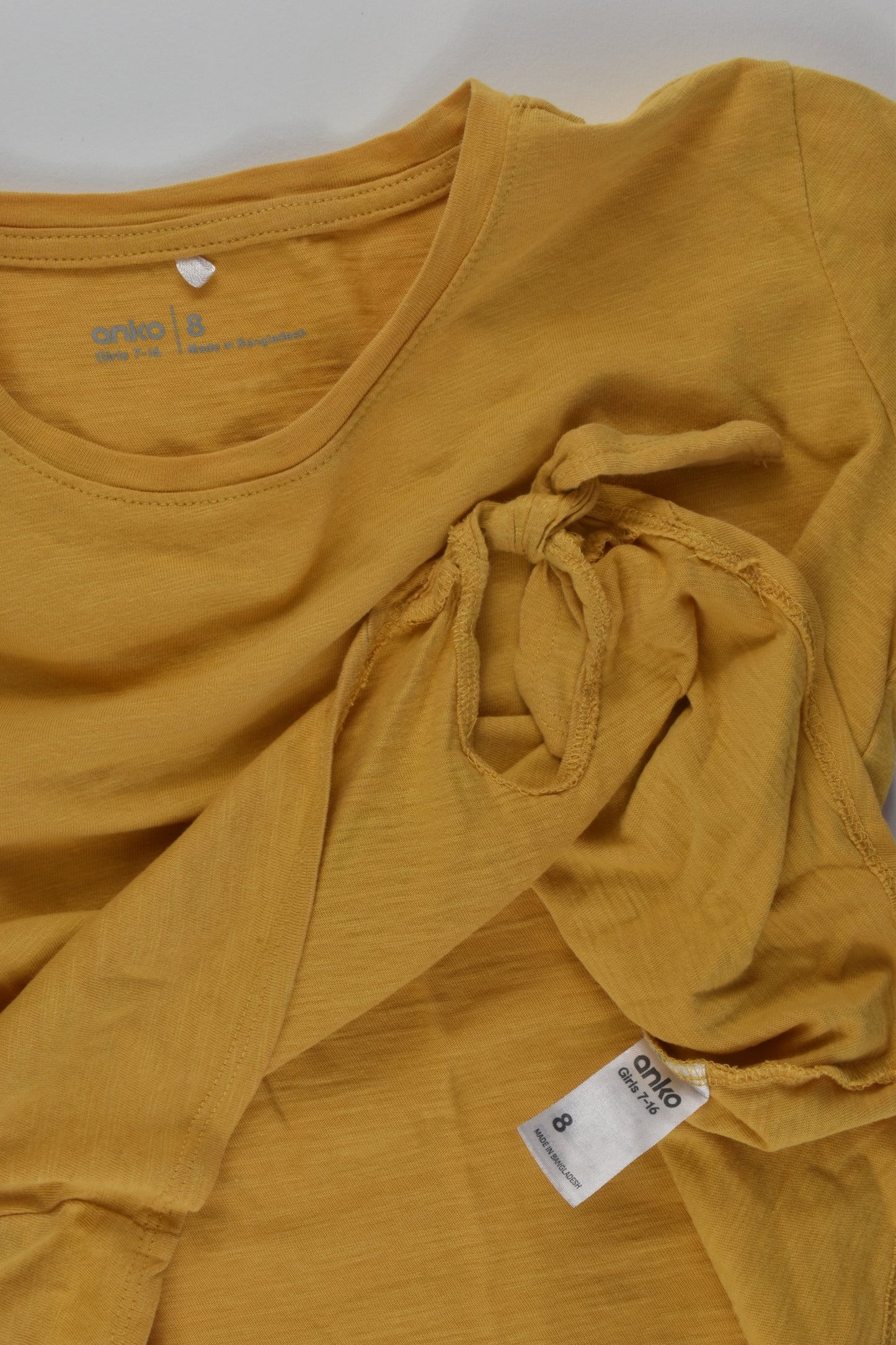 Anko Size 8 Tie-Front T-shirt