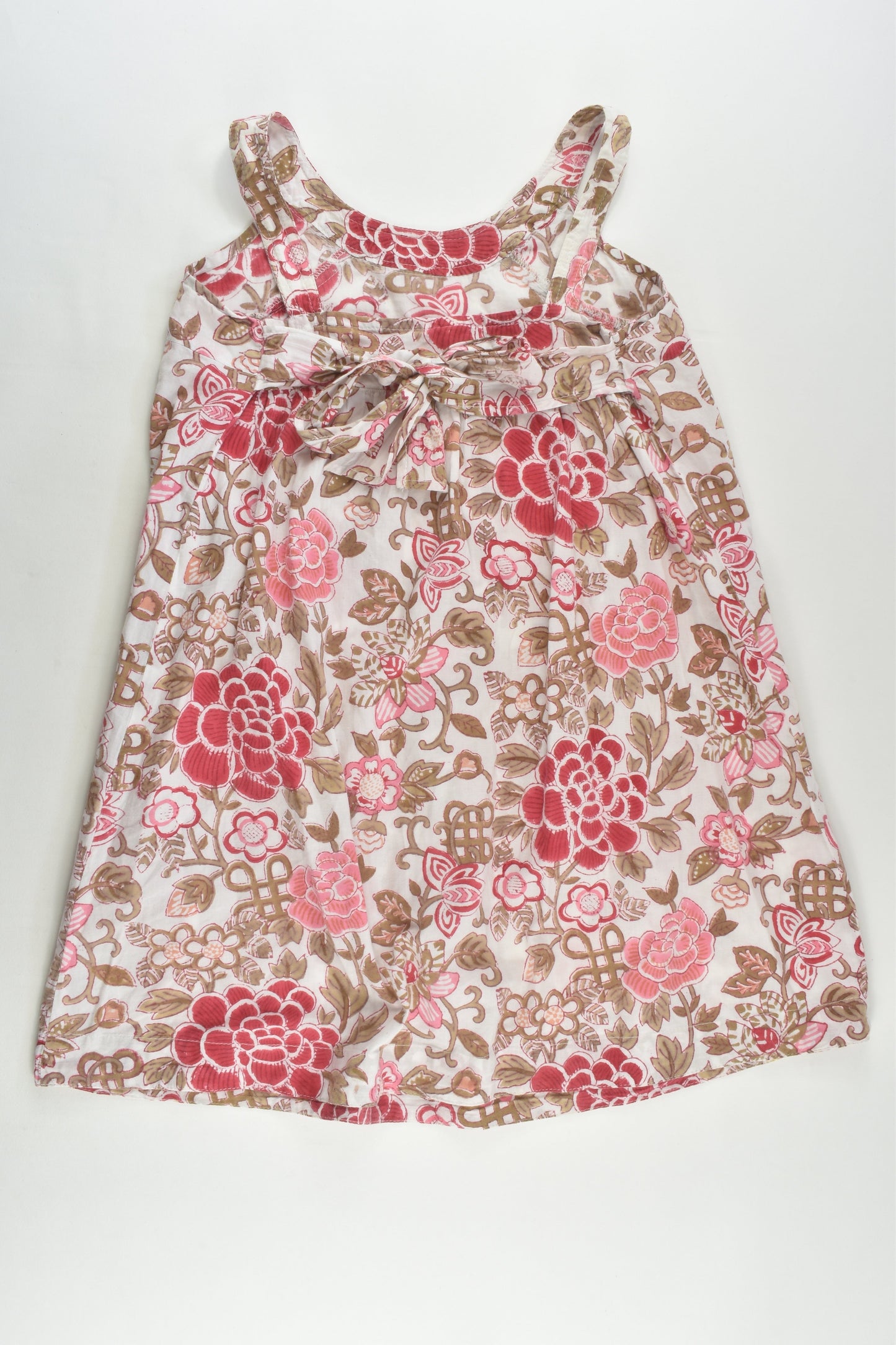 Anokhi Koki Size 4-5 Lightweight Floral Dress
