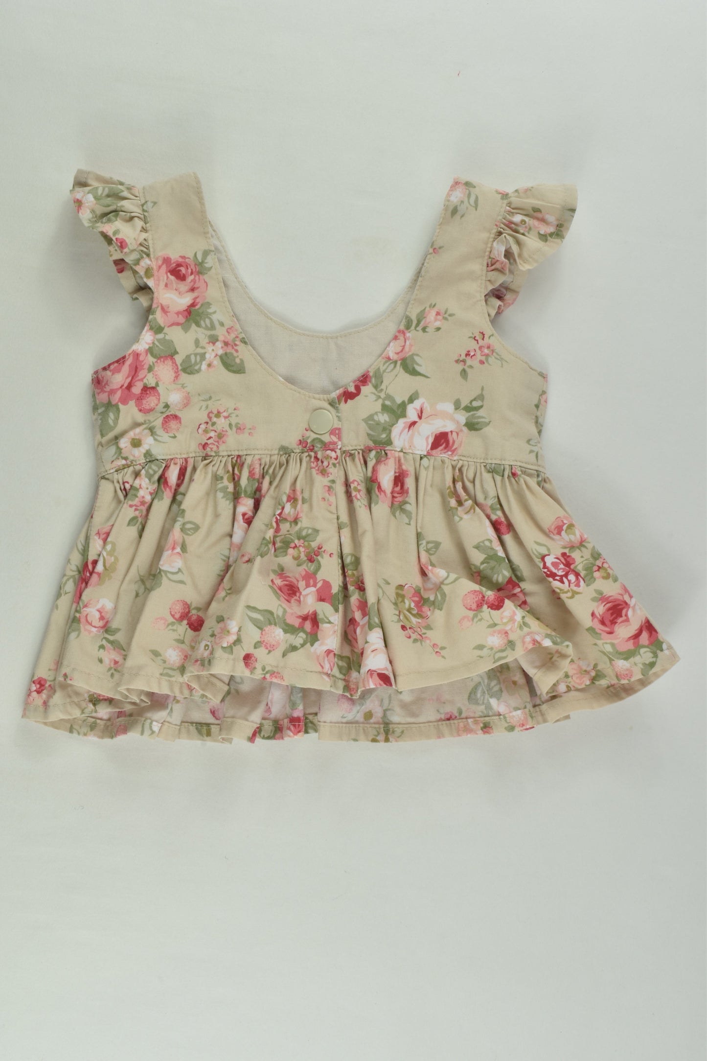 Ava-Lou Boutique Size 0 Floral Peplum Top