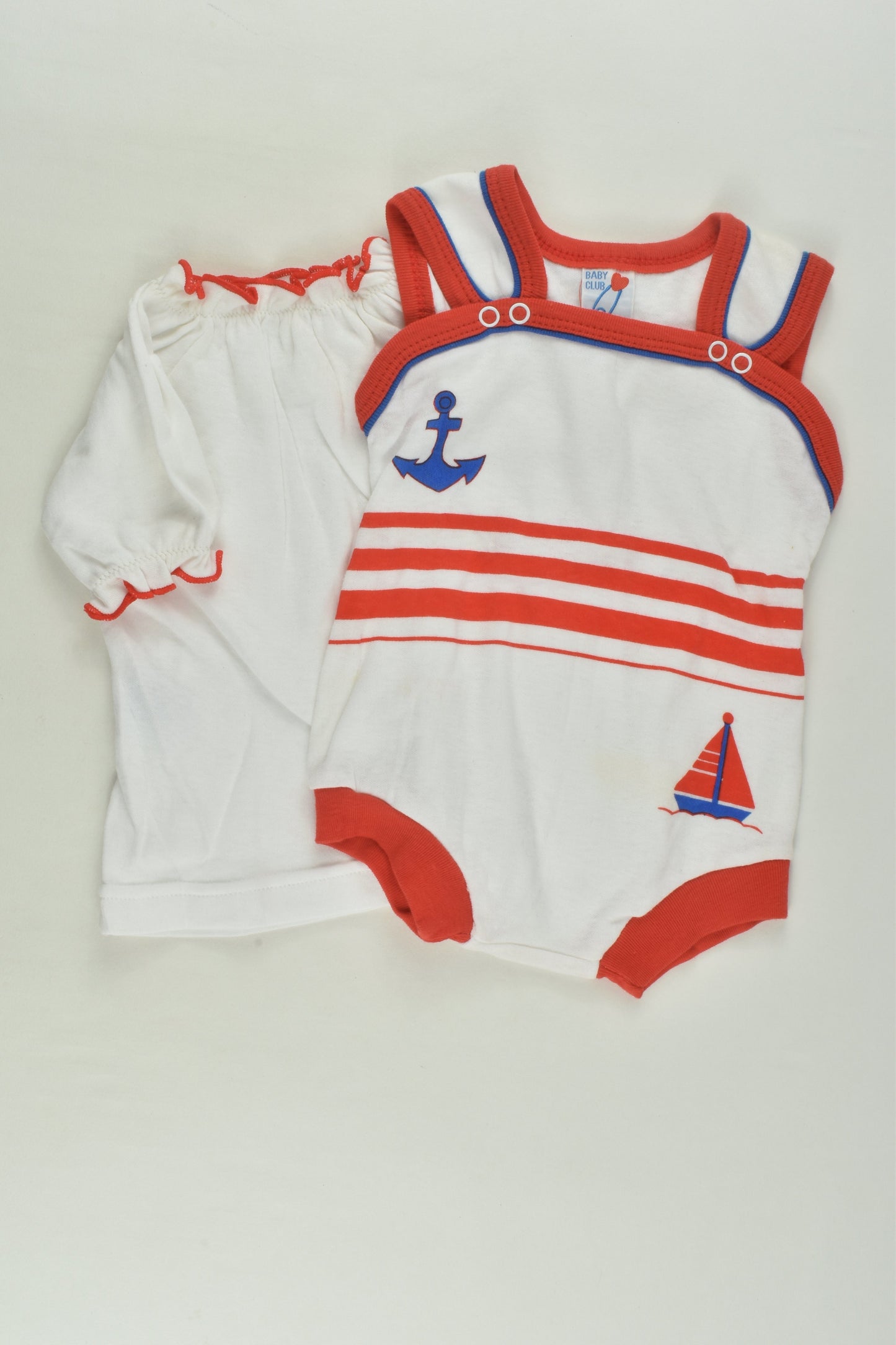 Baby Club by C&A Size 000 (62 cm) Vintage Nautical Outfit