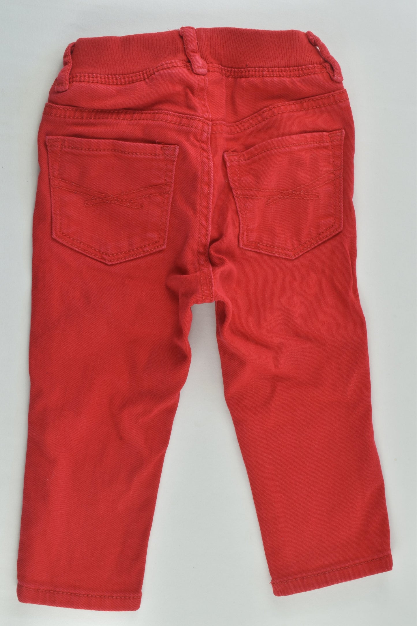 Baby Gap Size 0-1 Red Stretchy Pants