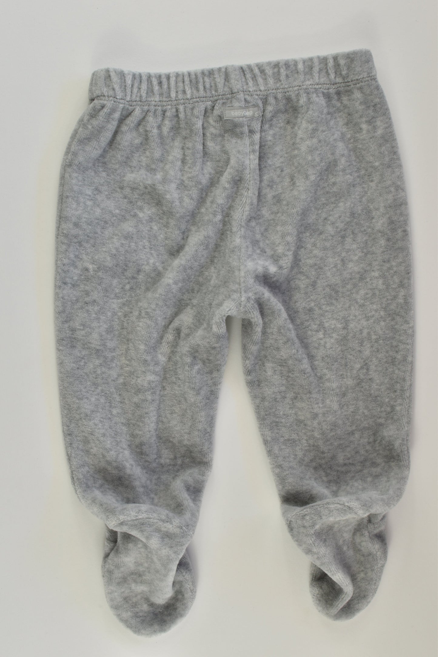 Baby Gap Size 00 Footed Velour Pants