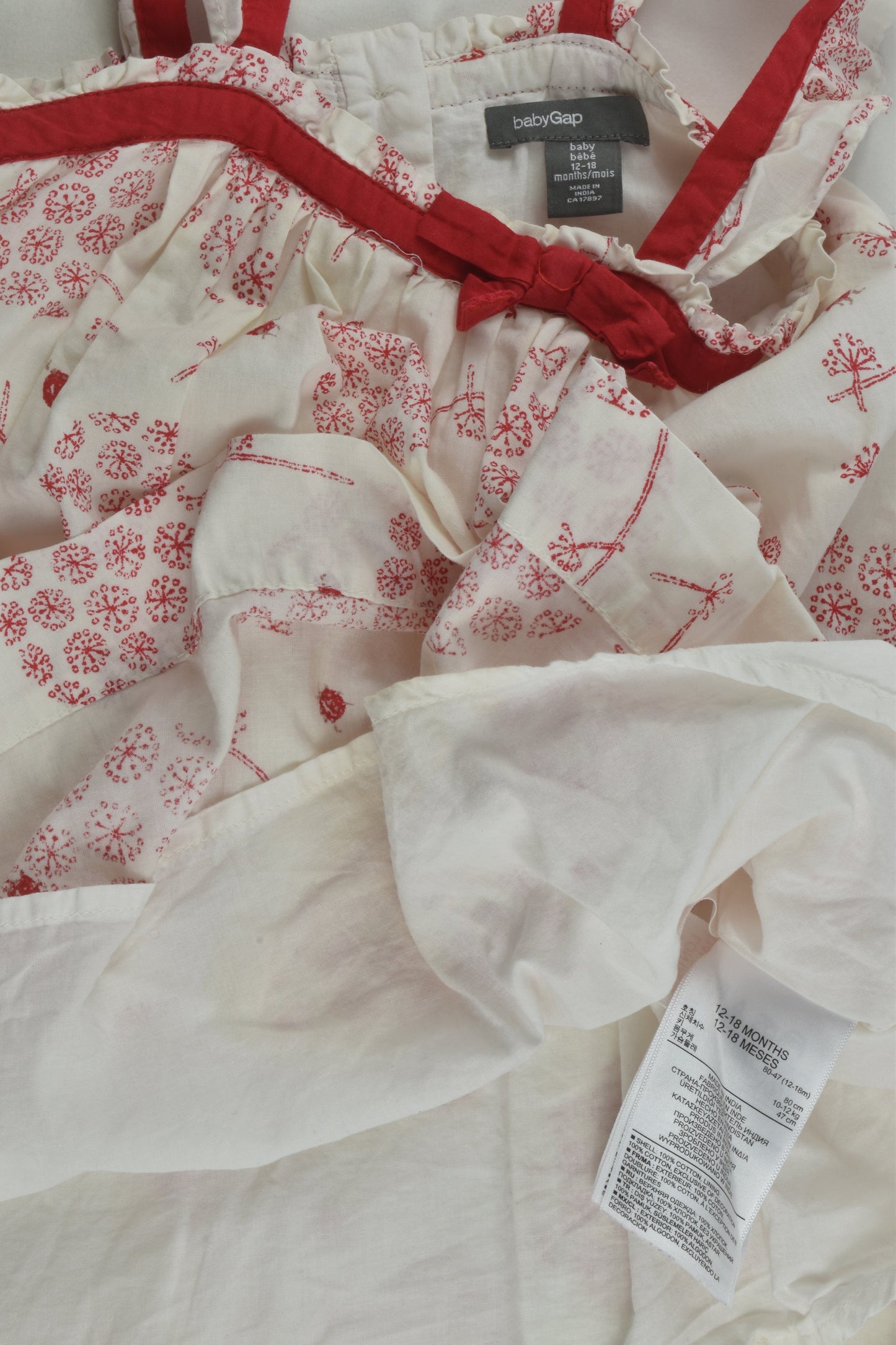 Baby Gap Size 1 Lined Dress