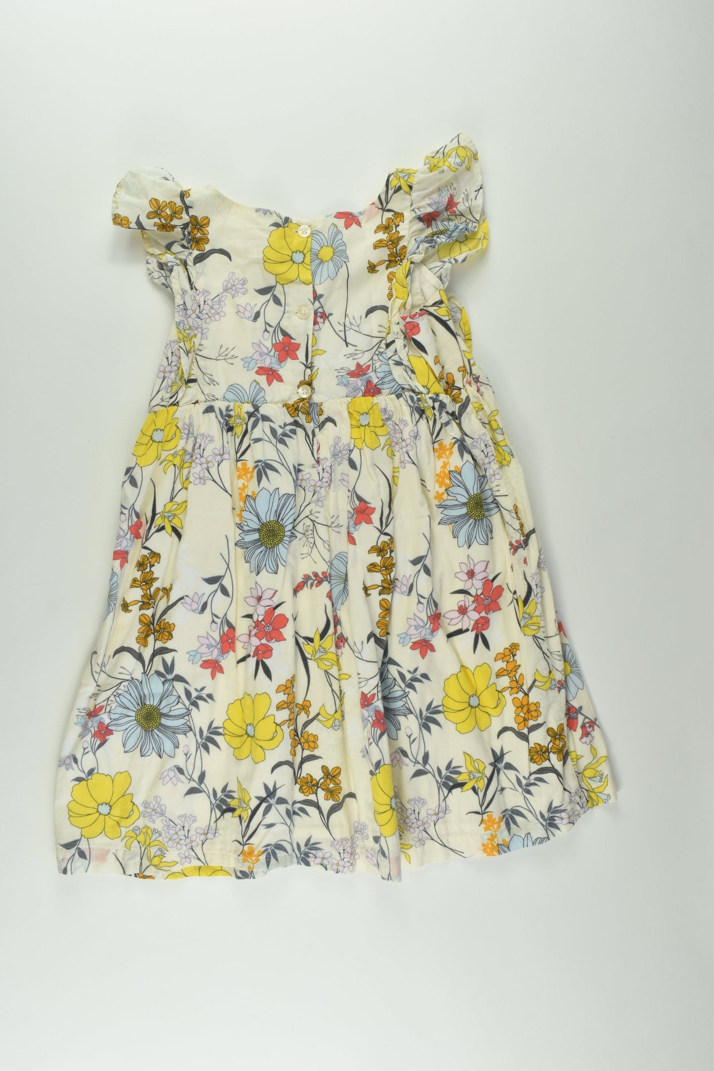 Baby Gap Size 4 Lined Floral Dress