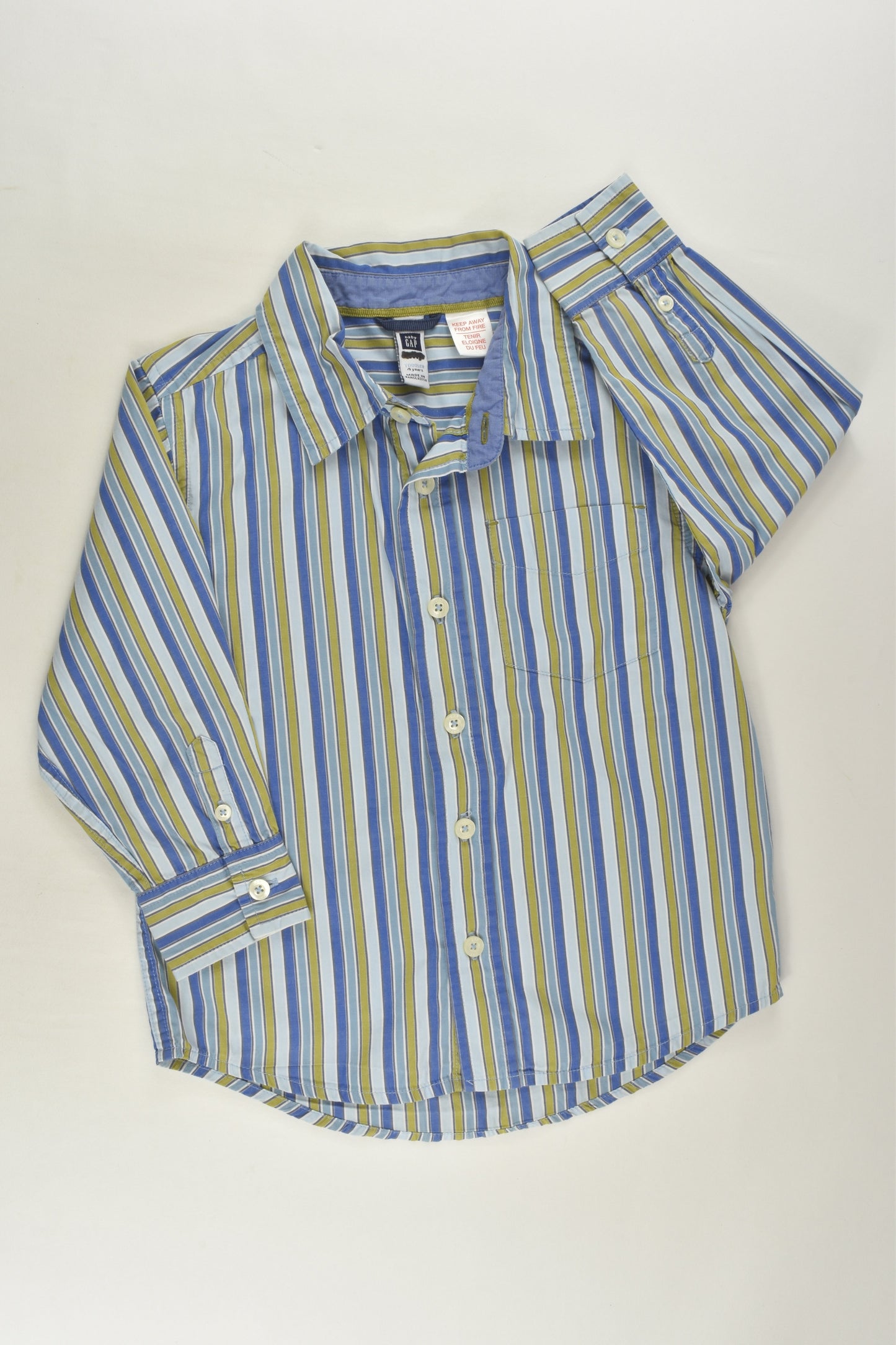 Baby Gap Size 4 Striped Shirt