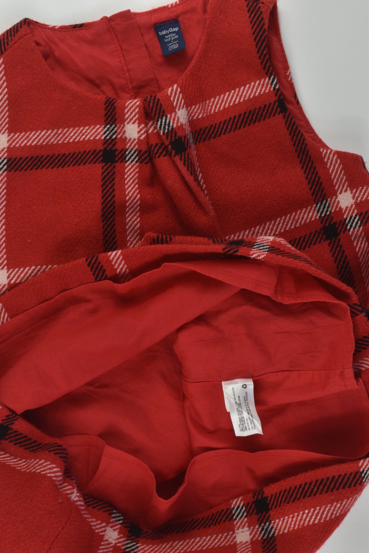 Baby Gap Size 5 Wool Blend Lined Dress