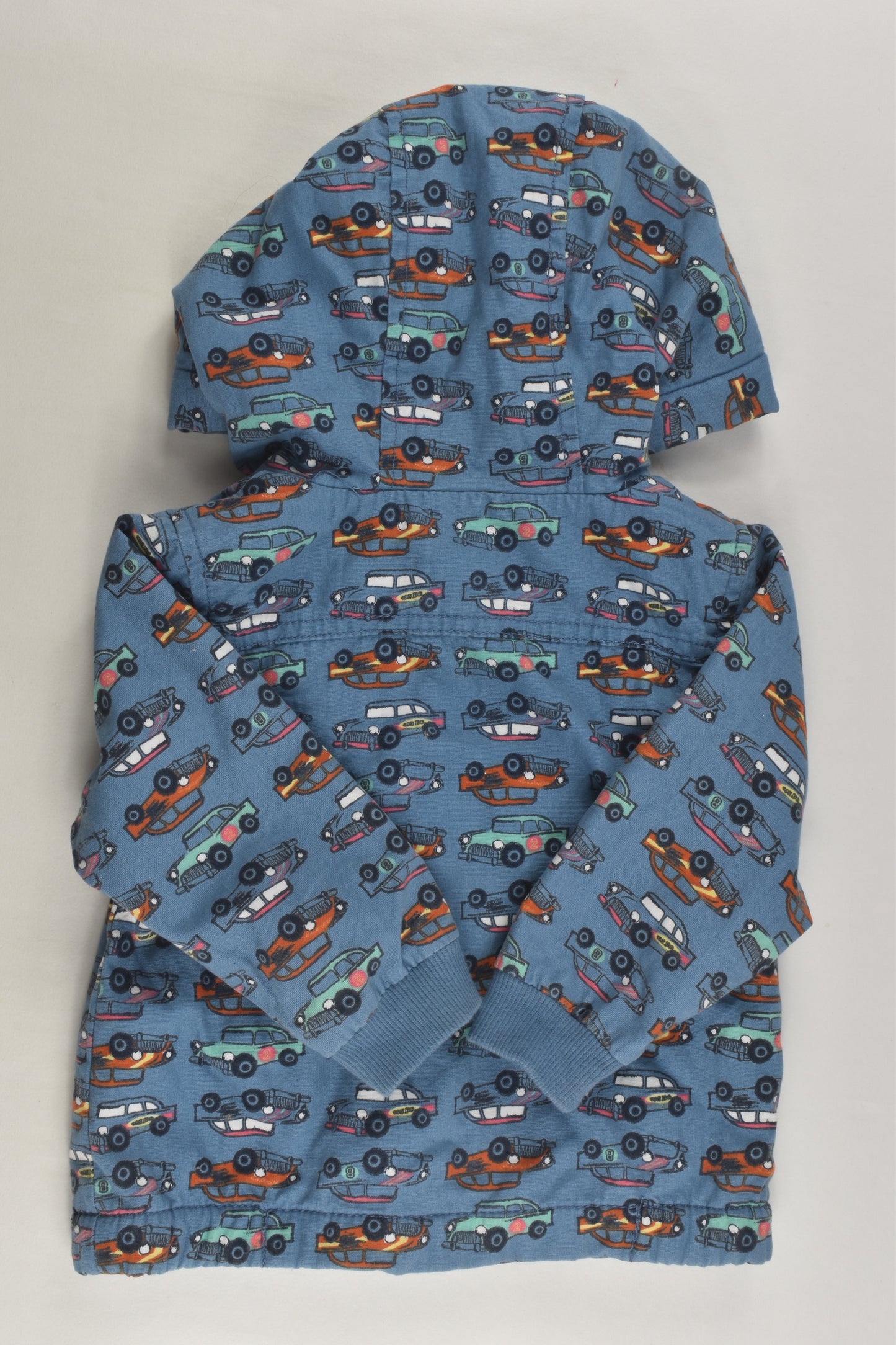Baby M&Co Size 0 (6-9 months) Fleece Lined Cars Jacket