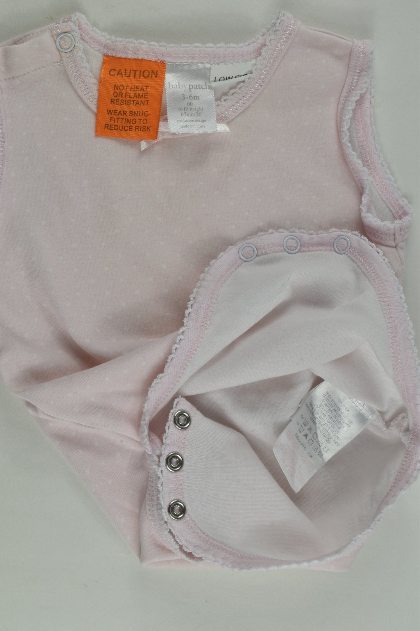 Baby Patch Size 00 Bodysuit