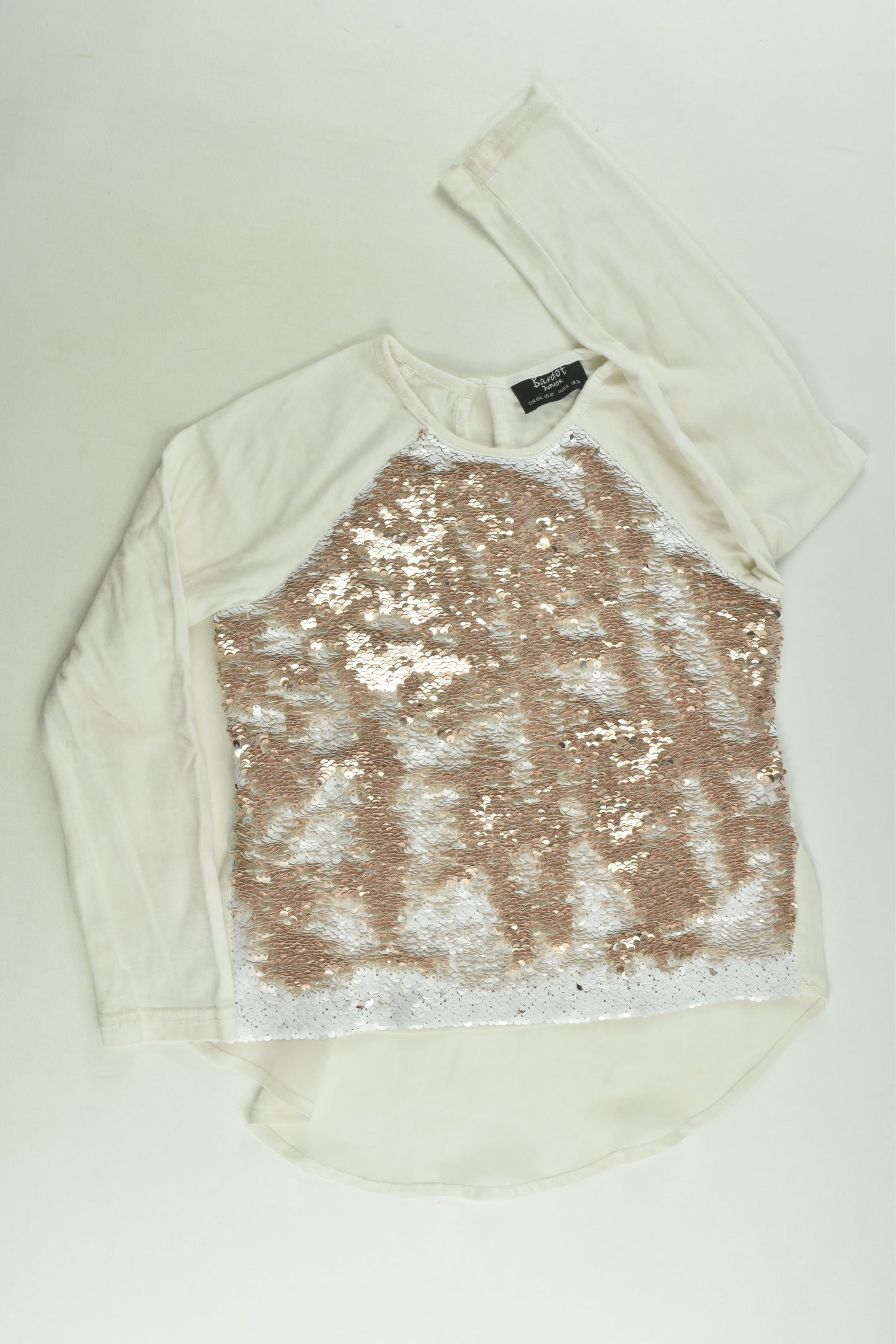 Bardot Junior Size 4 Reversible Sequins Top