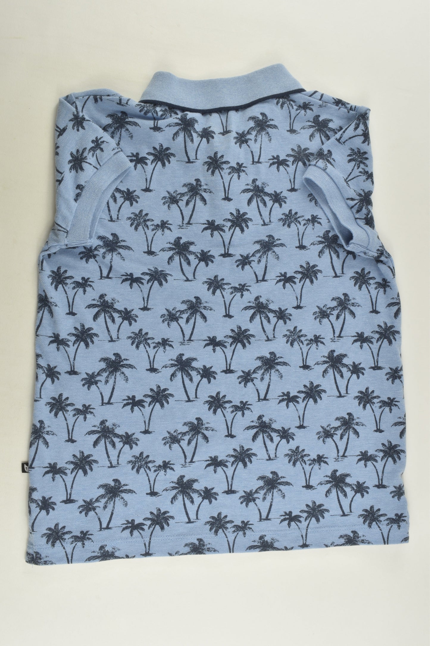 Bauhaus Size 8 Palm Trees Polo Shirt