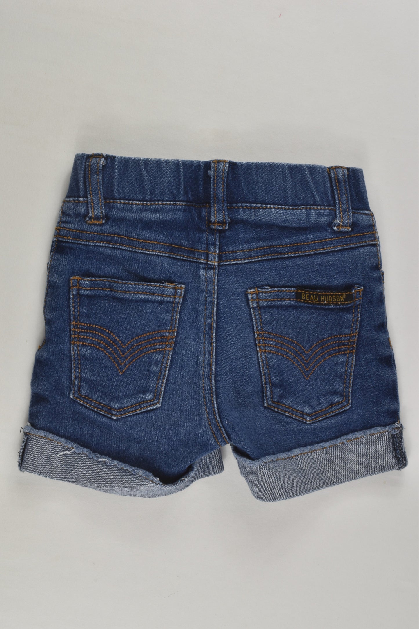 Beau Hudson Size 1 Stretchy Denim Shorts