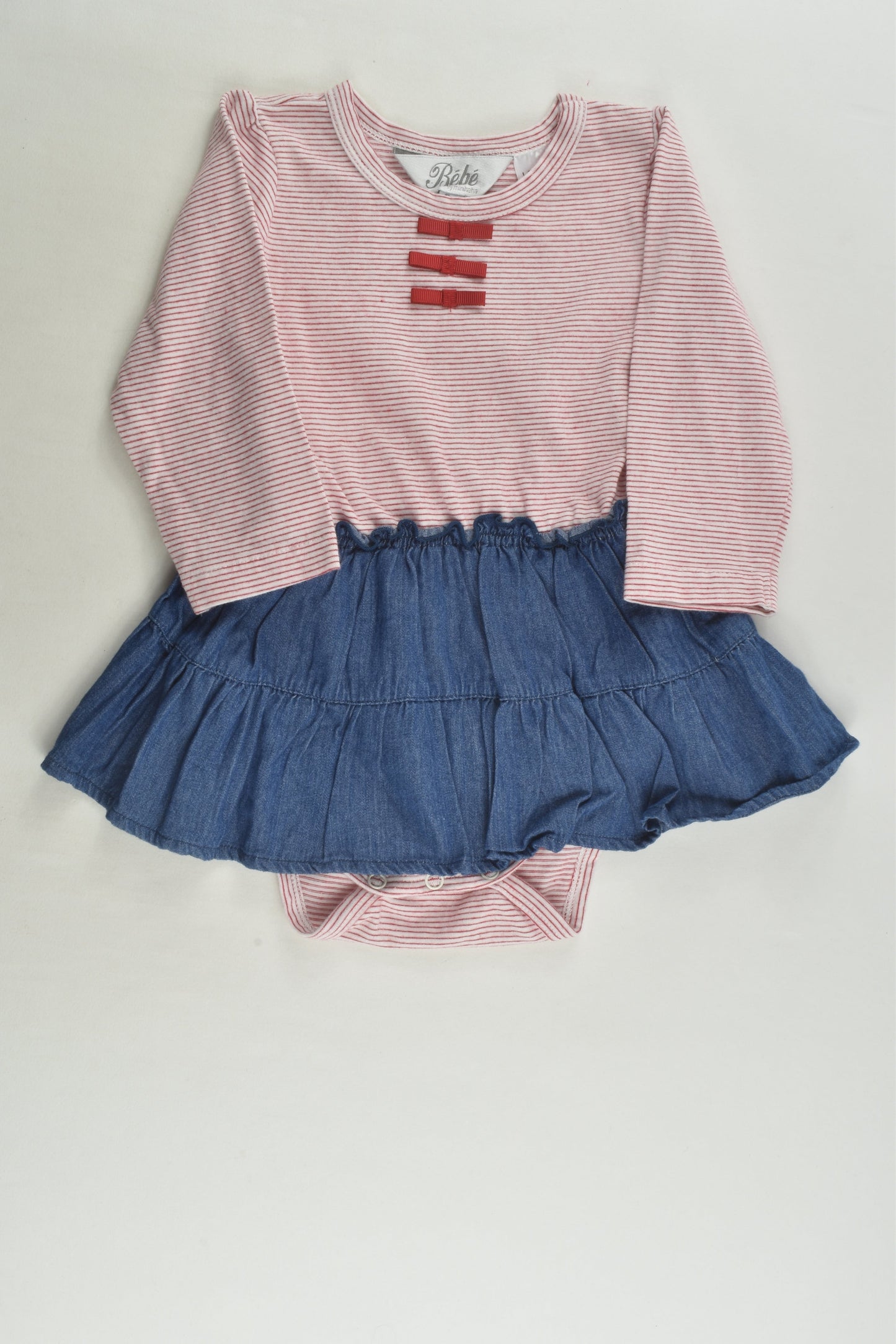 Bébé by Minihaha Size 0 (9 months) Bodysuit Dress