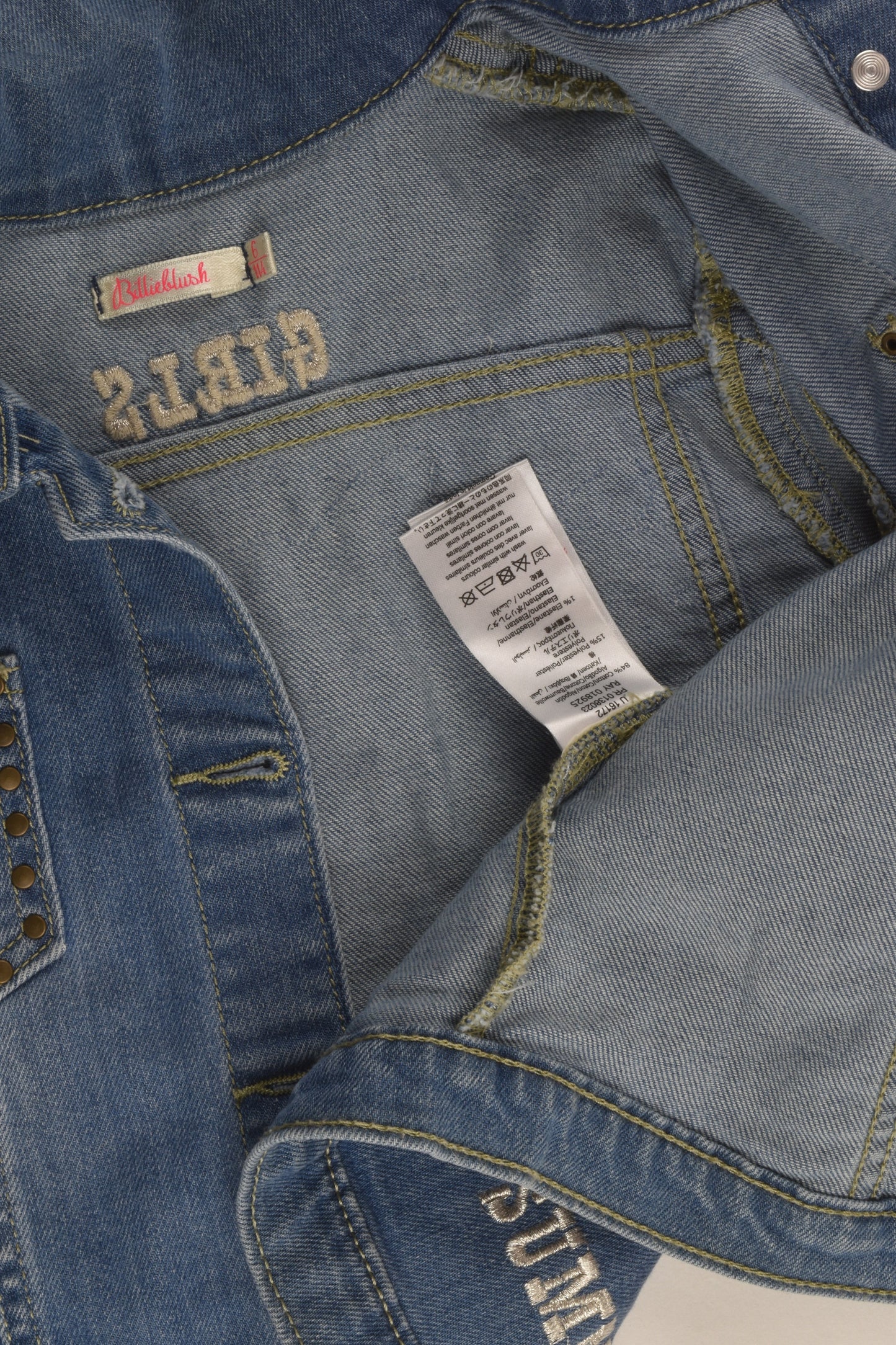 Billieblush Size 5-6 (114 cm) Denim Jacket