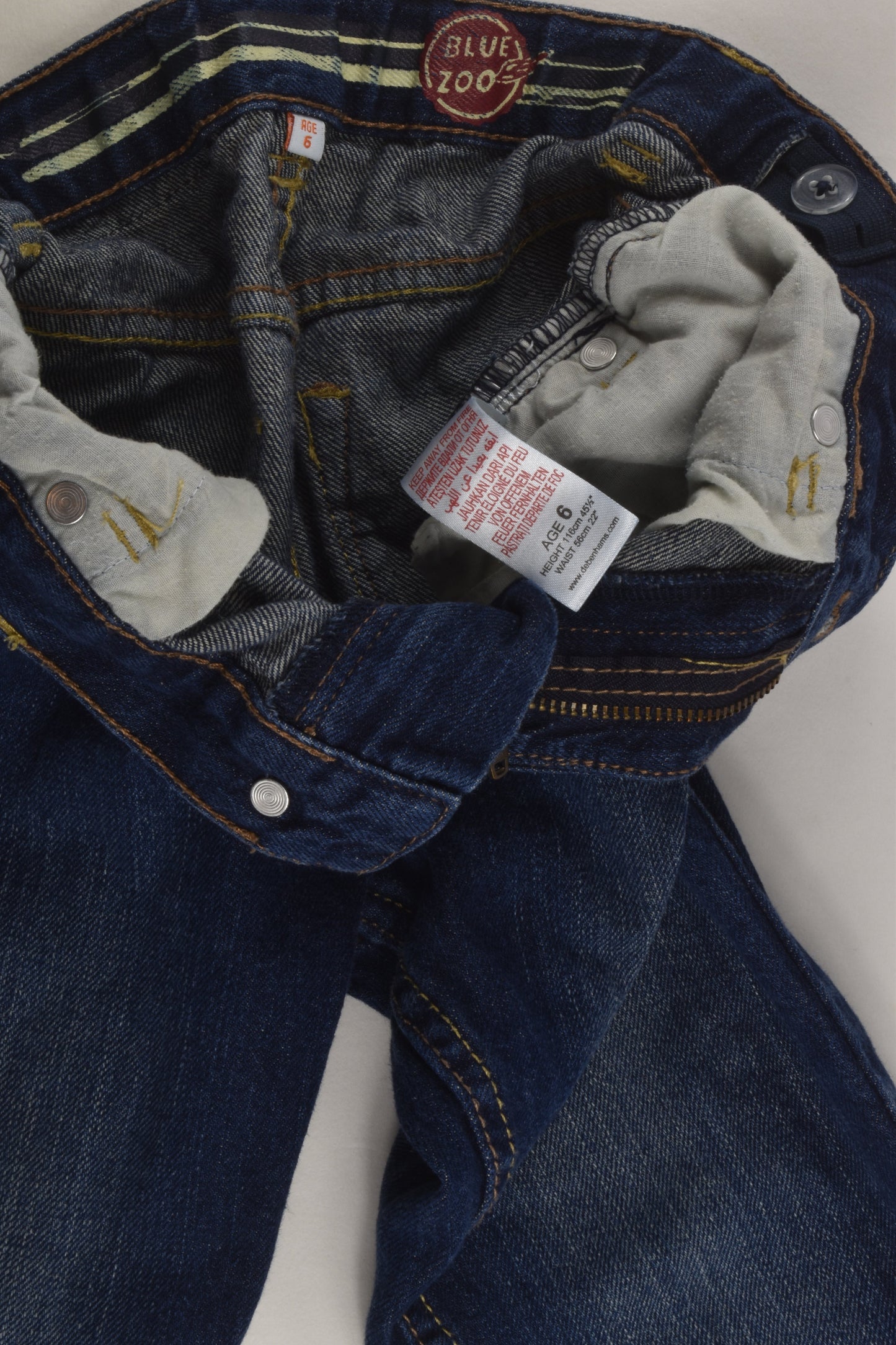 Bluezoo Size 6 Denim Pants