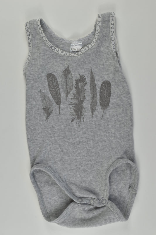 Bonds Size 00 Feathers Bodysuit
