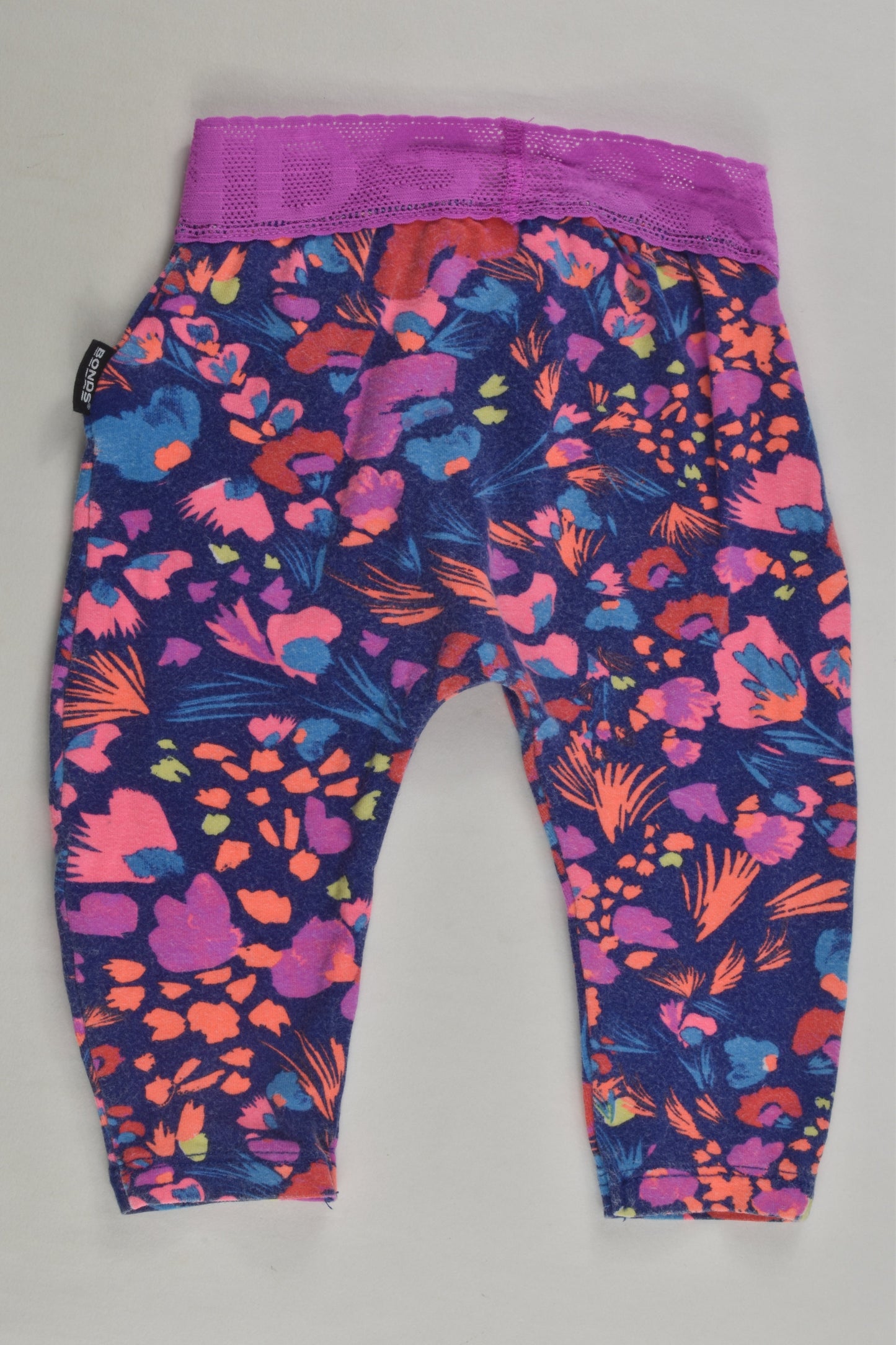 Bonds Size 00 Floral Leggings