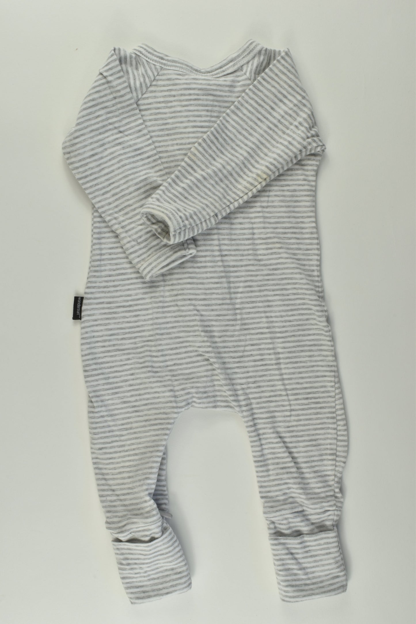 Bonds Size 000 Striped Wondersuit