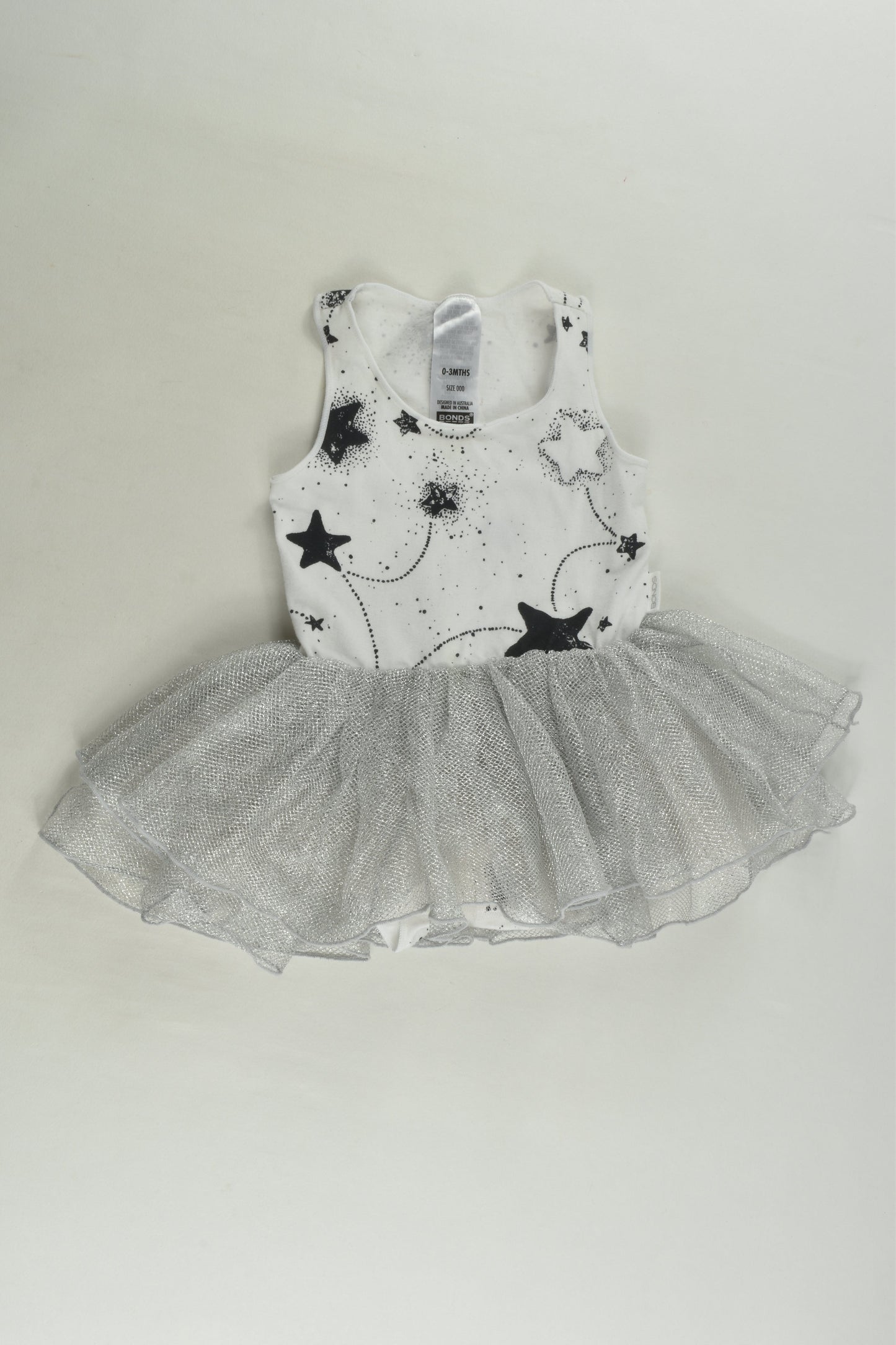 Bonds Size 000 Tutu Bodysuit