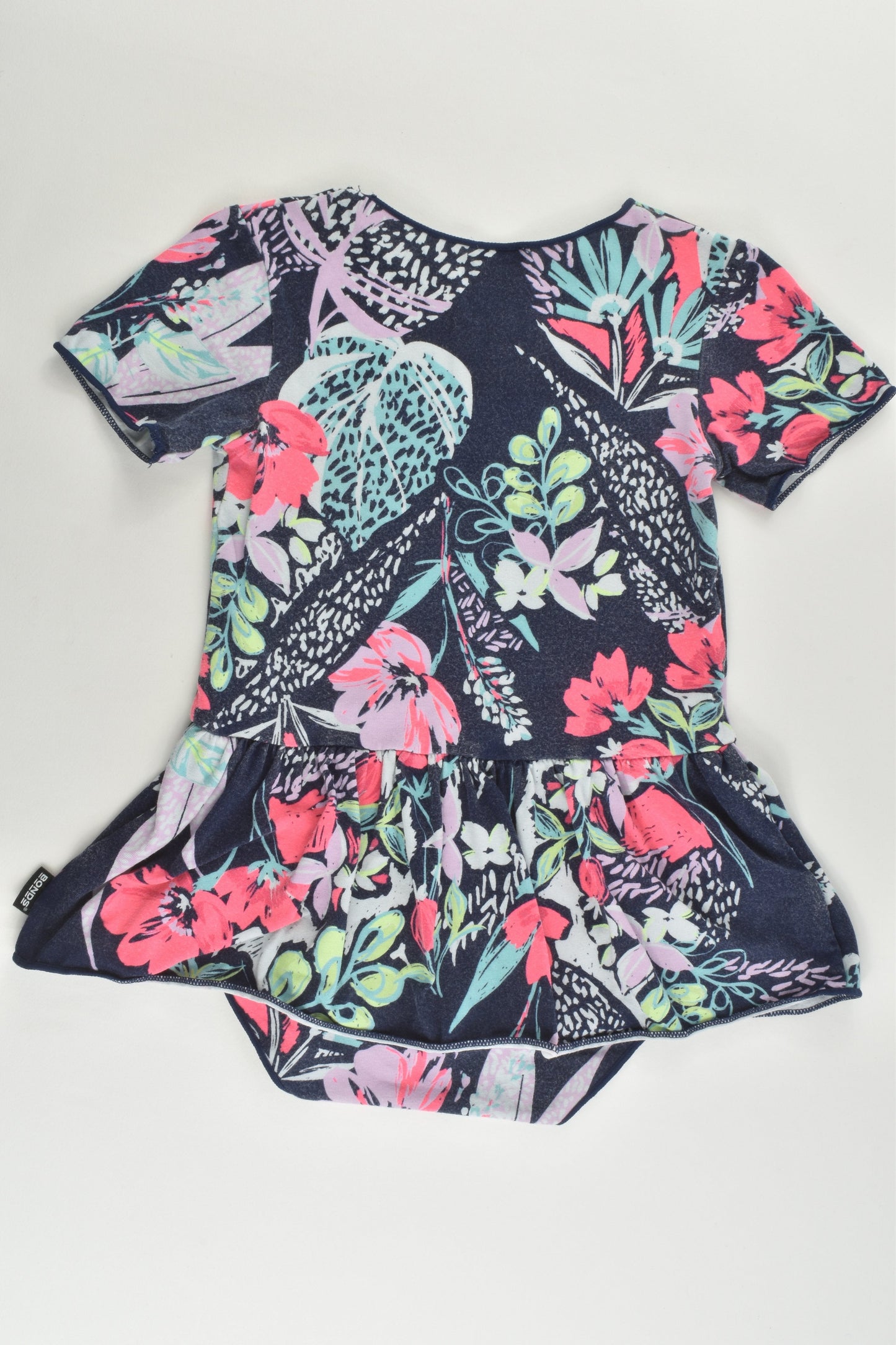 Bonds Size 1 (12-18 months) Floral Balletsuit