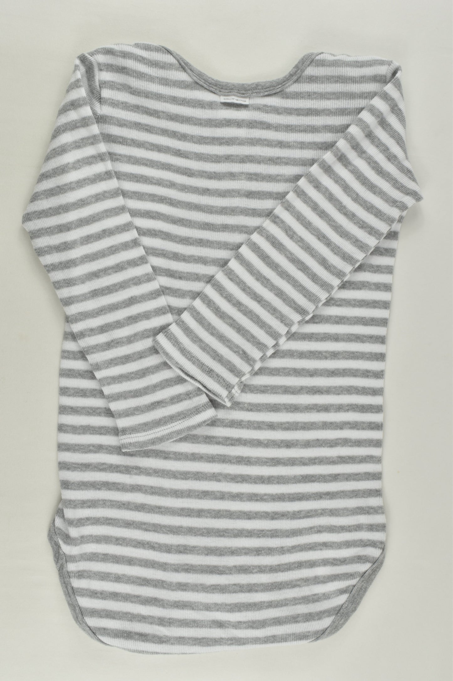 Bonds Size 2 Striped Ribbed Bodysuit