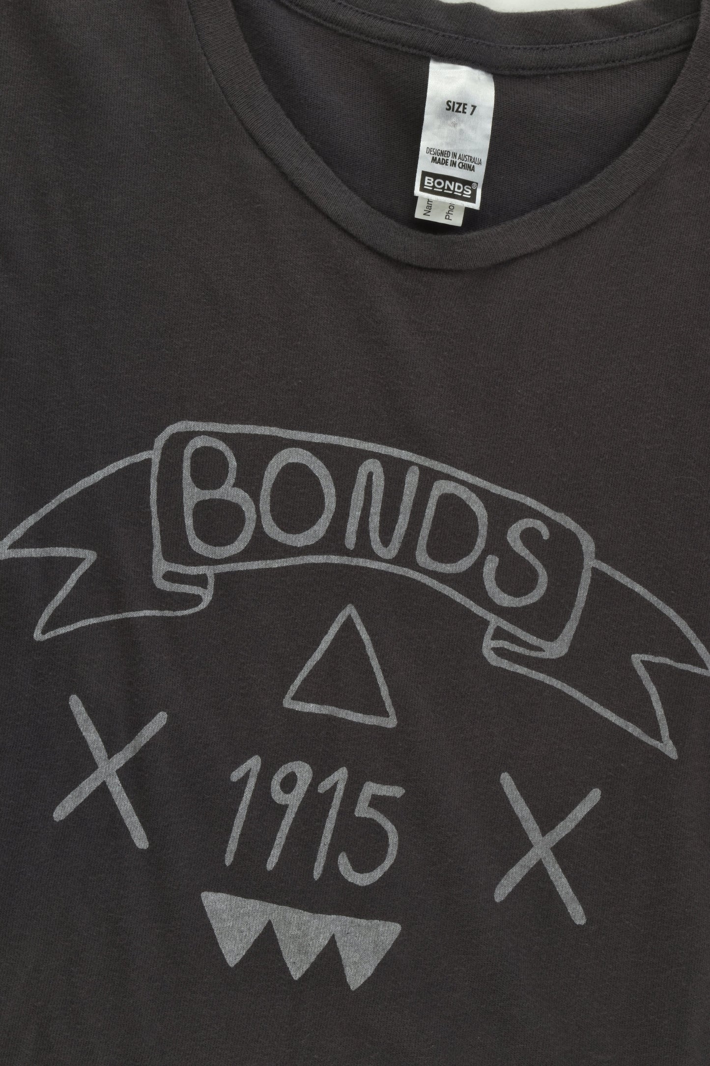 Bonds Size 7 T-shirt