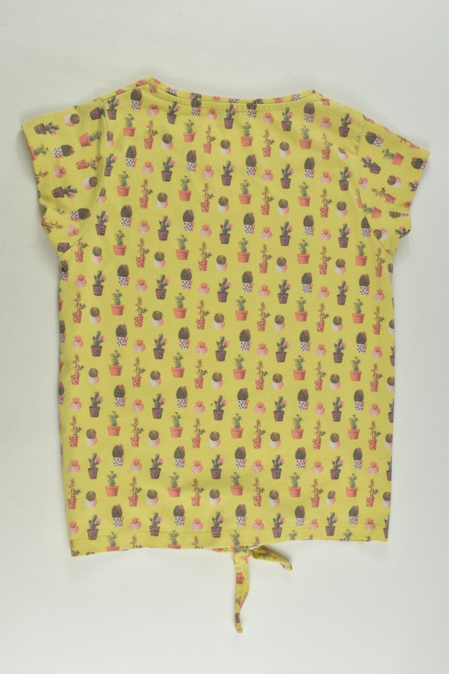 Bossini Kids Size 7 Tie-Front T-shirt