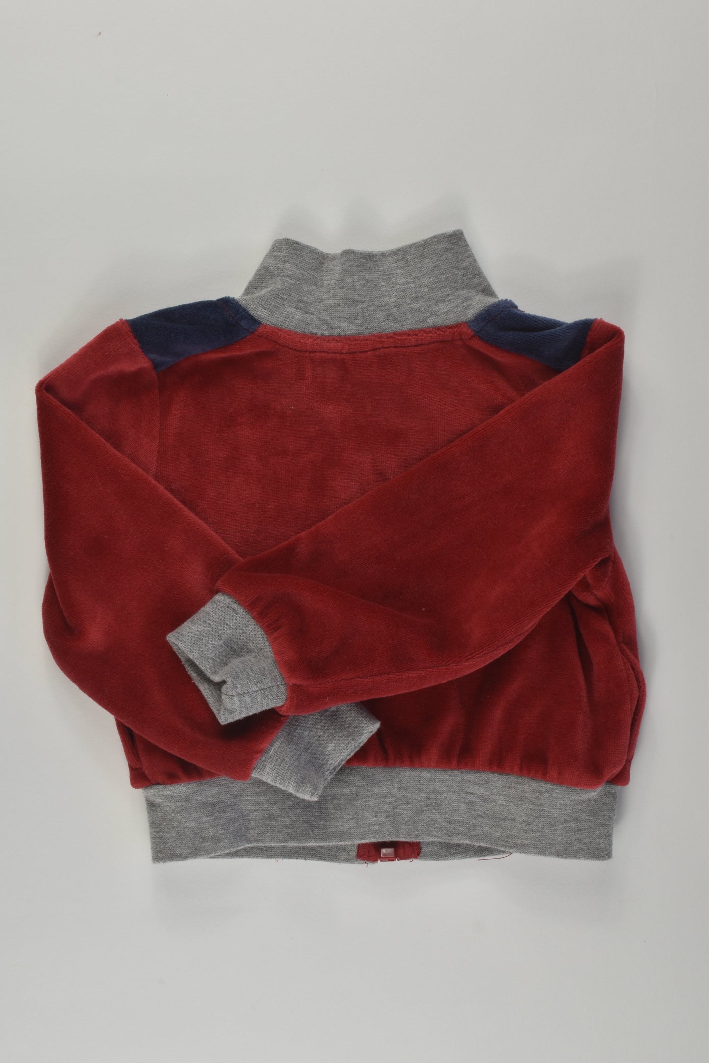 Brand Unknown Size 0 (74/80 cm) Velour Zip Jumper