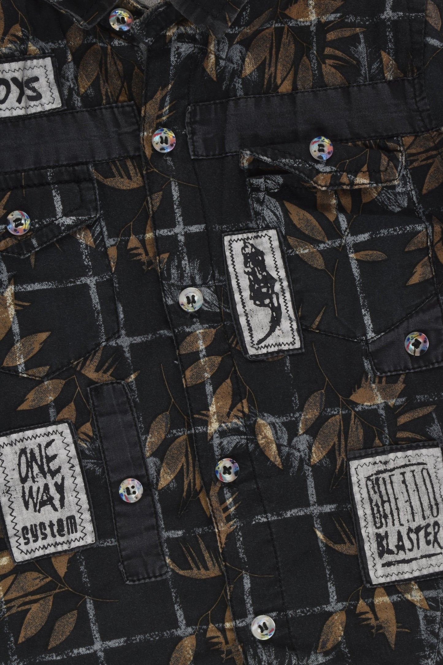 Brand Unknown Size 3-4 'Ghettoblaster' Shirt