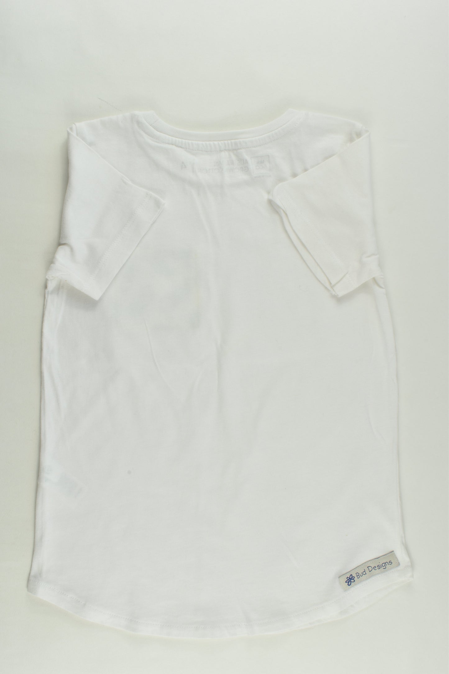 Bud Designs Size 4 Upcycled Pineapple Pocket T-shirt