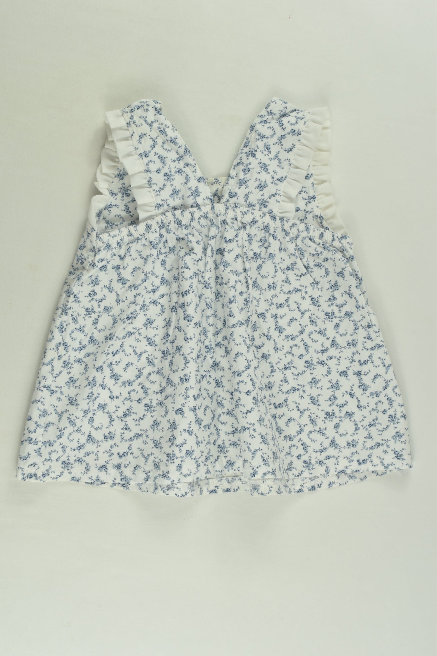 Calamaro Size 00 (6 months) Floral Dress
