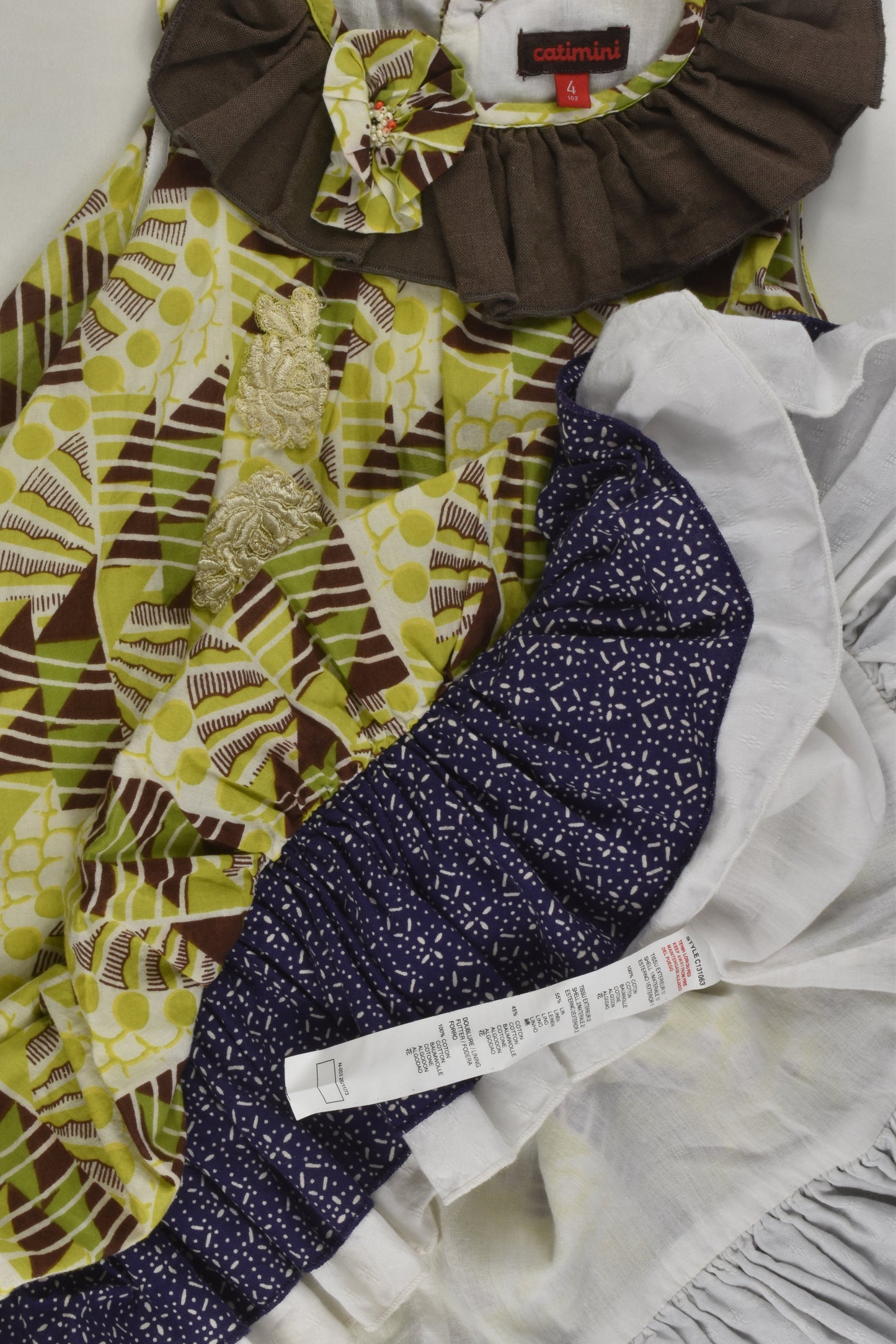 Catimini Size 4 Dress