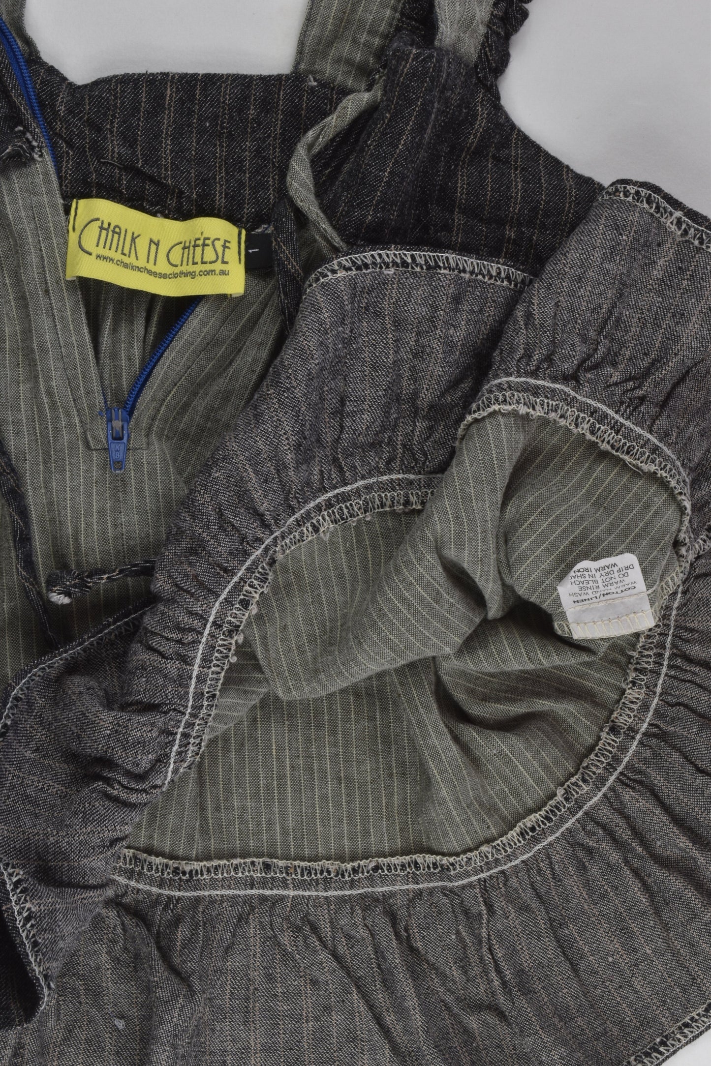 Chalk N Cheese Size 1 Cotton/Linen Dress