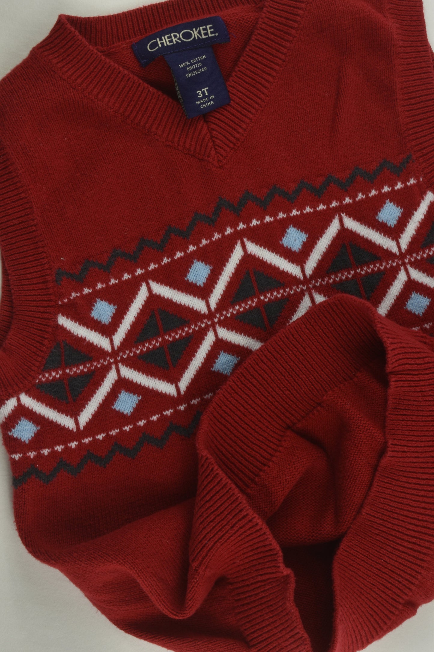 Cherokee Size 3 Knit Vest