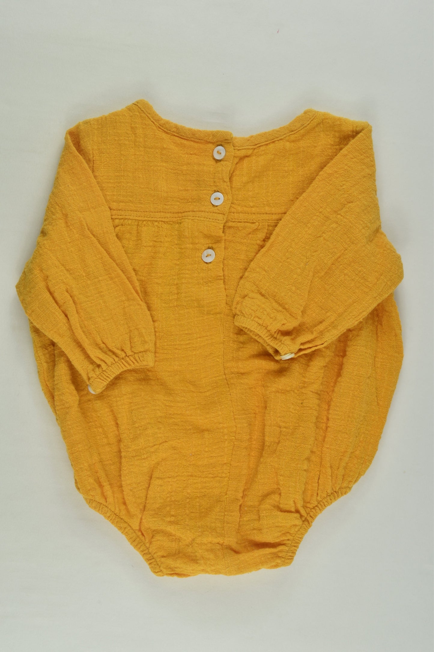 Children of the Tribe Size 0 Muslin Embroidery Romper