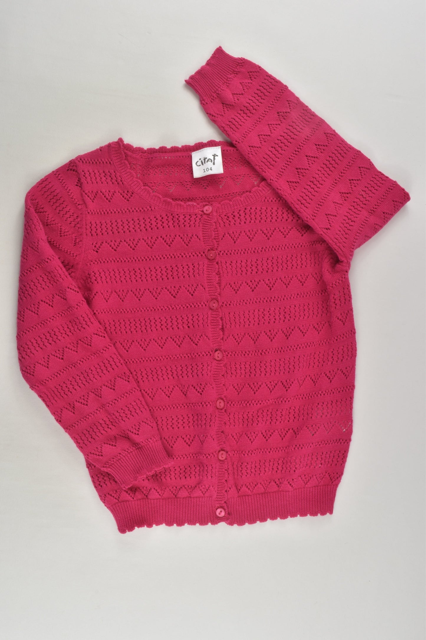Ciraf Size 4 (104 cm) Knit Cardigan